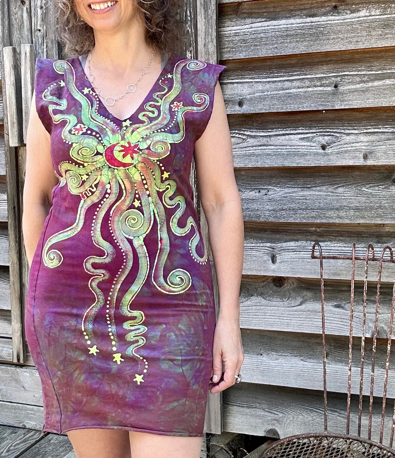 Sunrise Sunset Tribal Dance Tube Dress - Sale Basket - One Size Batik Dresses Batikwalla One Size