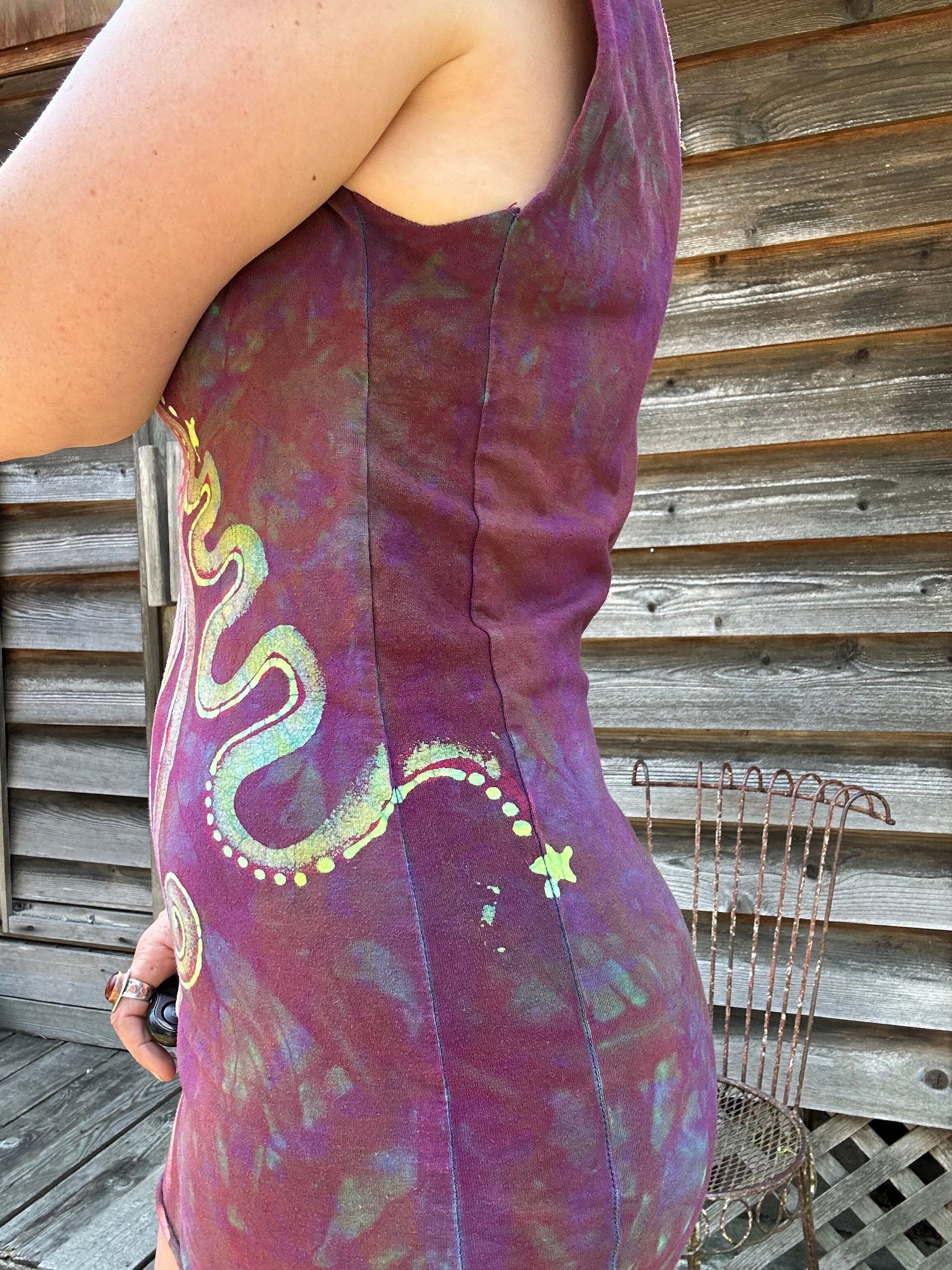 Sunrise Sunset Tribal Dance Tube Dress - Sale Basket - One Size Batik Dresses Batikwalla