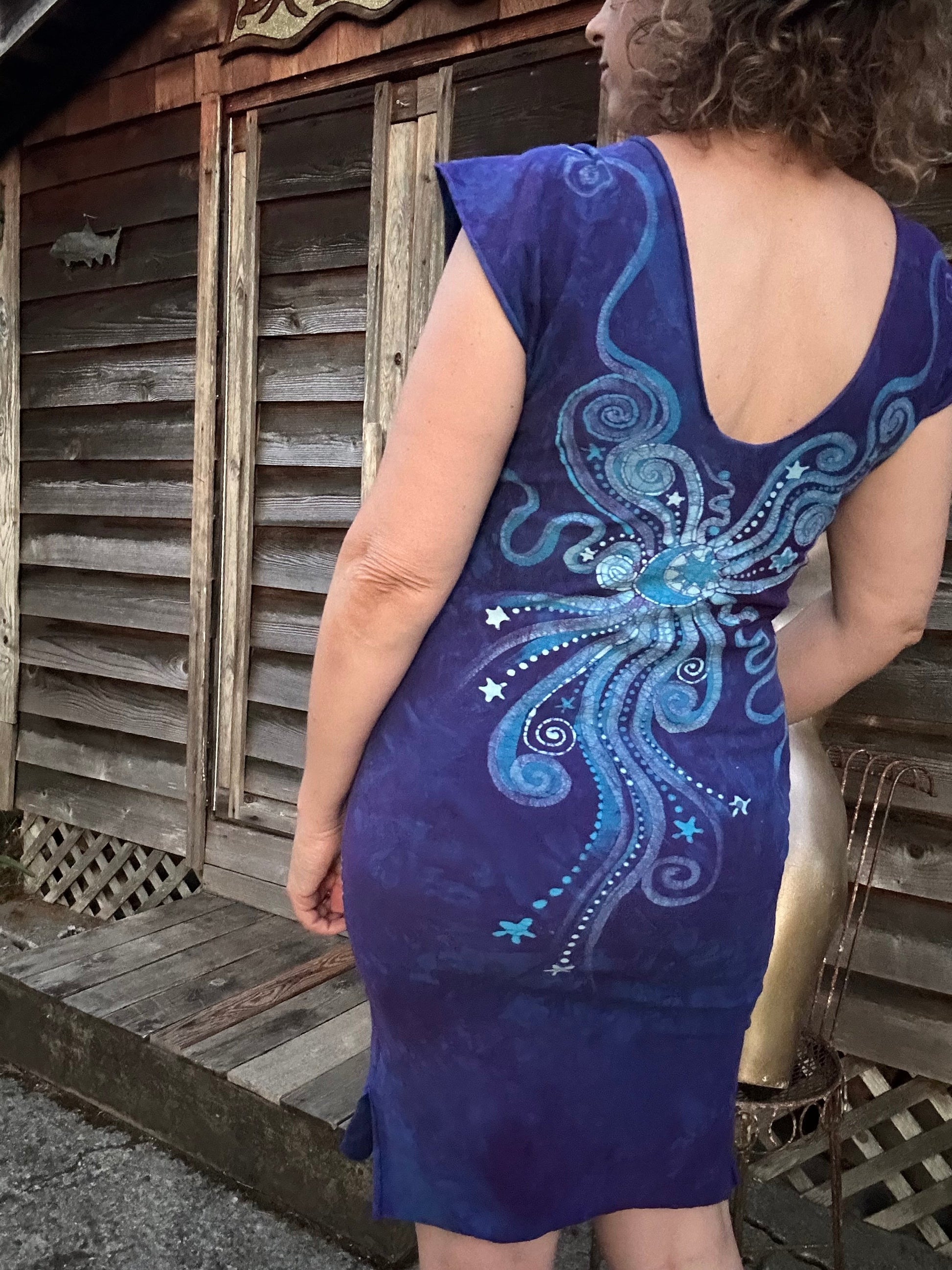Wisteria Bliss Tribal Stretchy Tube Batik Dress Batik Dresses Batikwalla