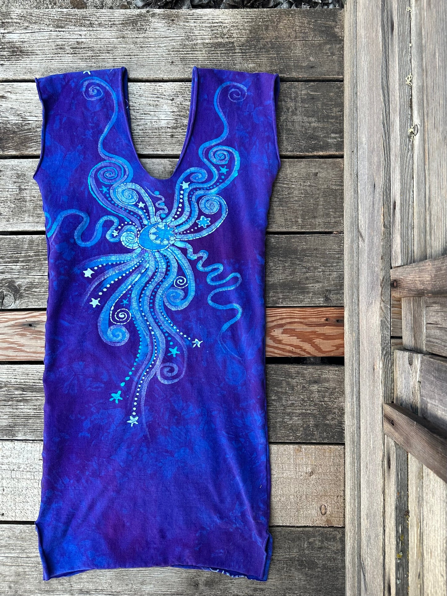 Wisteria Bliss Tribal Stretchy Tube Batik Dress Batik Dresses Batikwalla