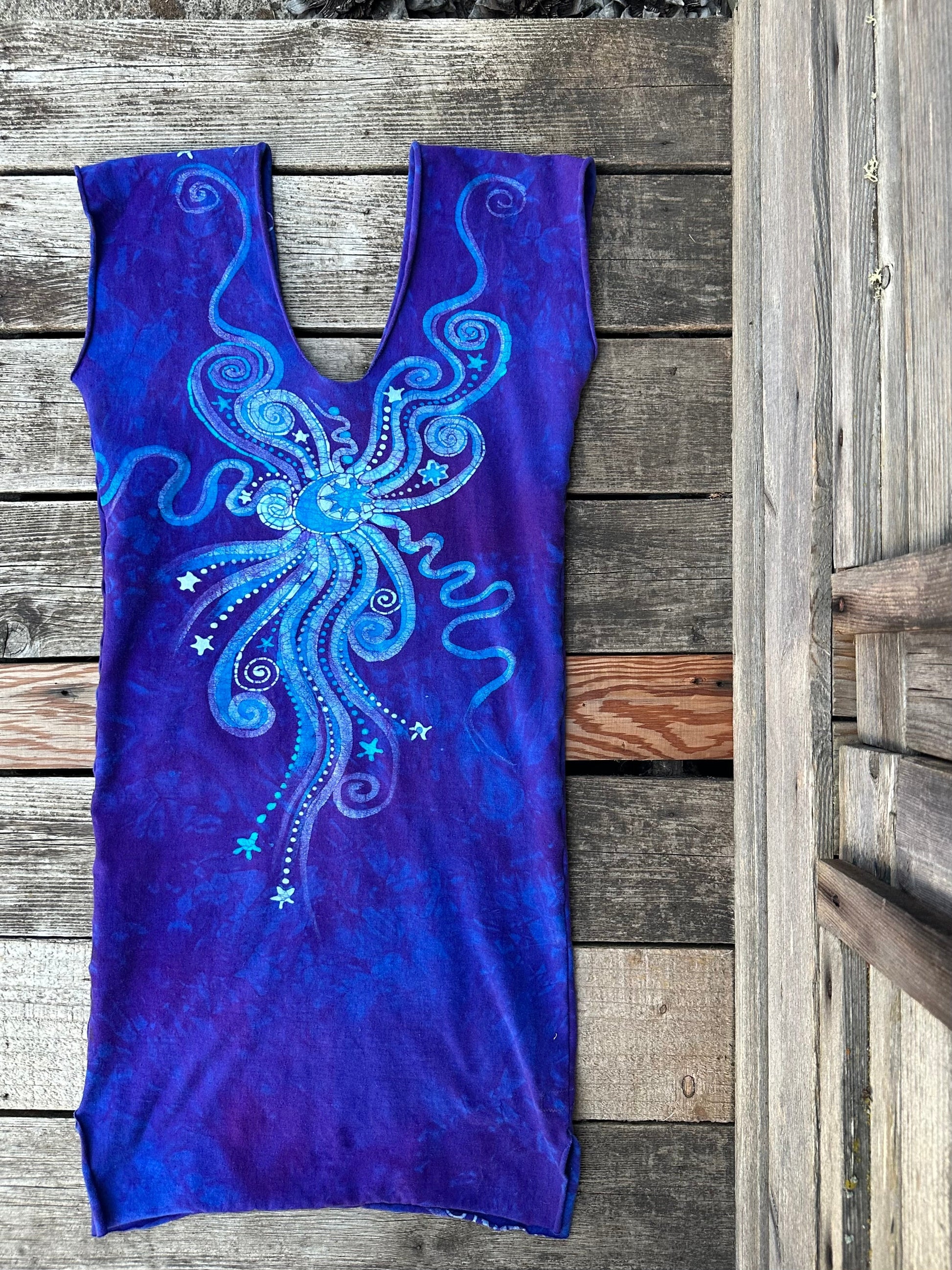 Wisteria Bliss Tribal Stretchy Tube Batik Dress Batik Dresses Batikwalla