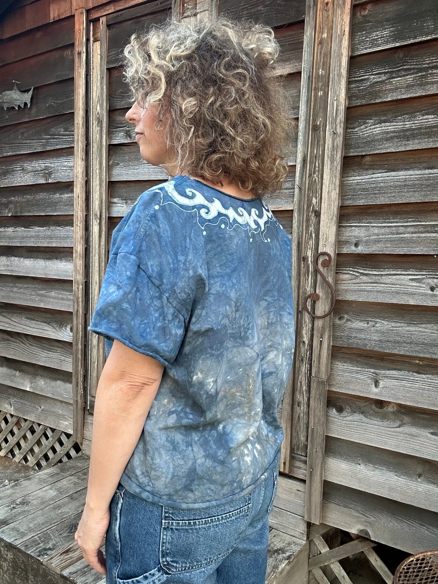 High Prairie Batik Necklace Tee Shirts & Tops Batikwalla by Victoria