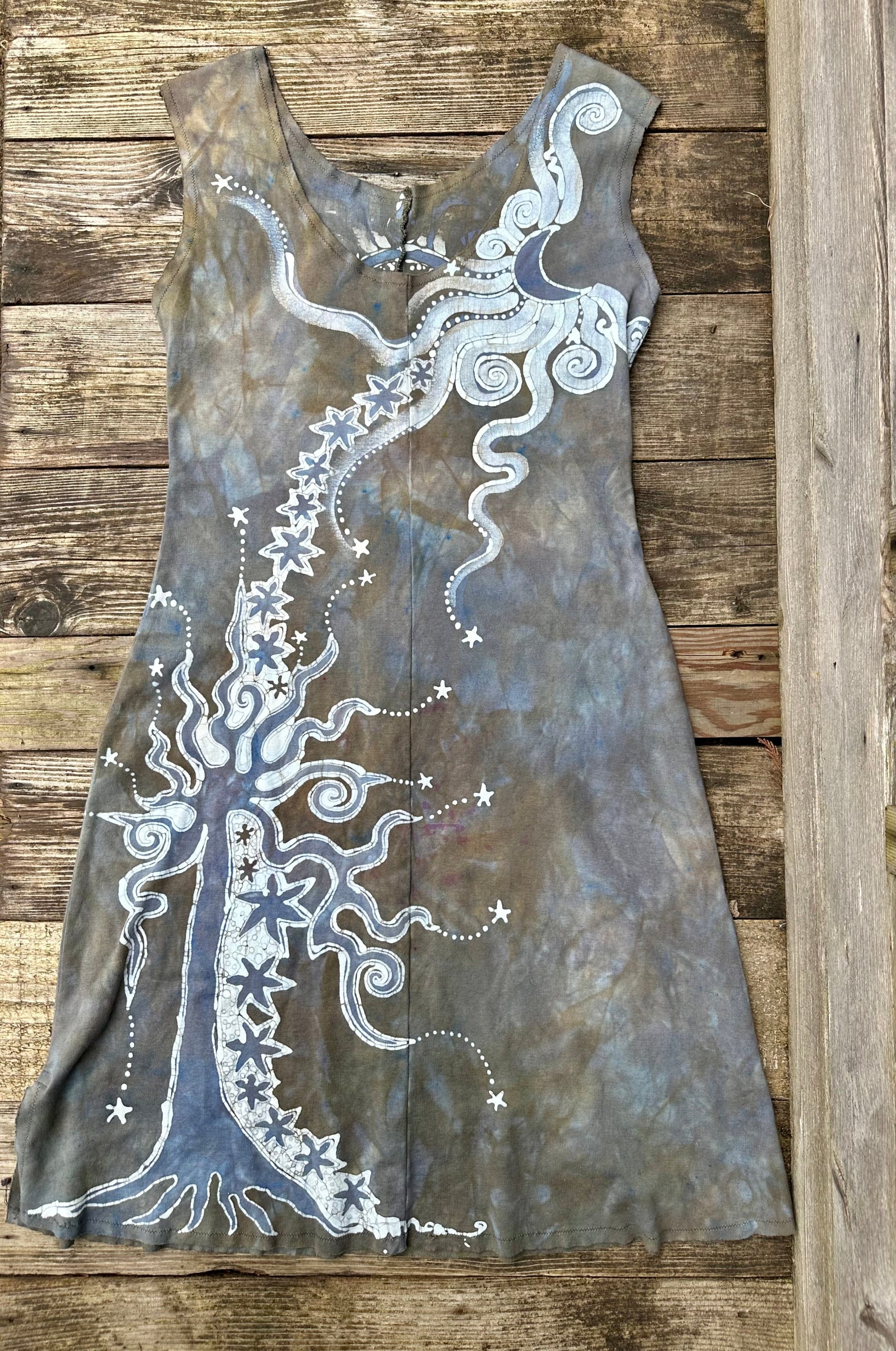 Sandstone Sun Handmade Batik Dress Batik Dresses Batikwalla