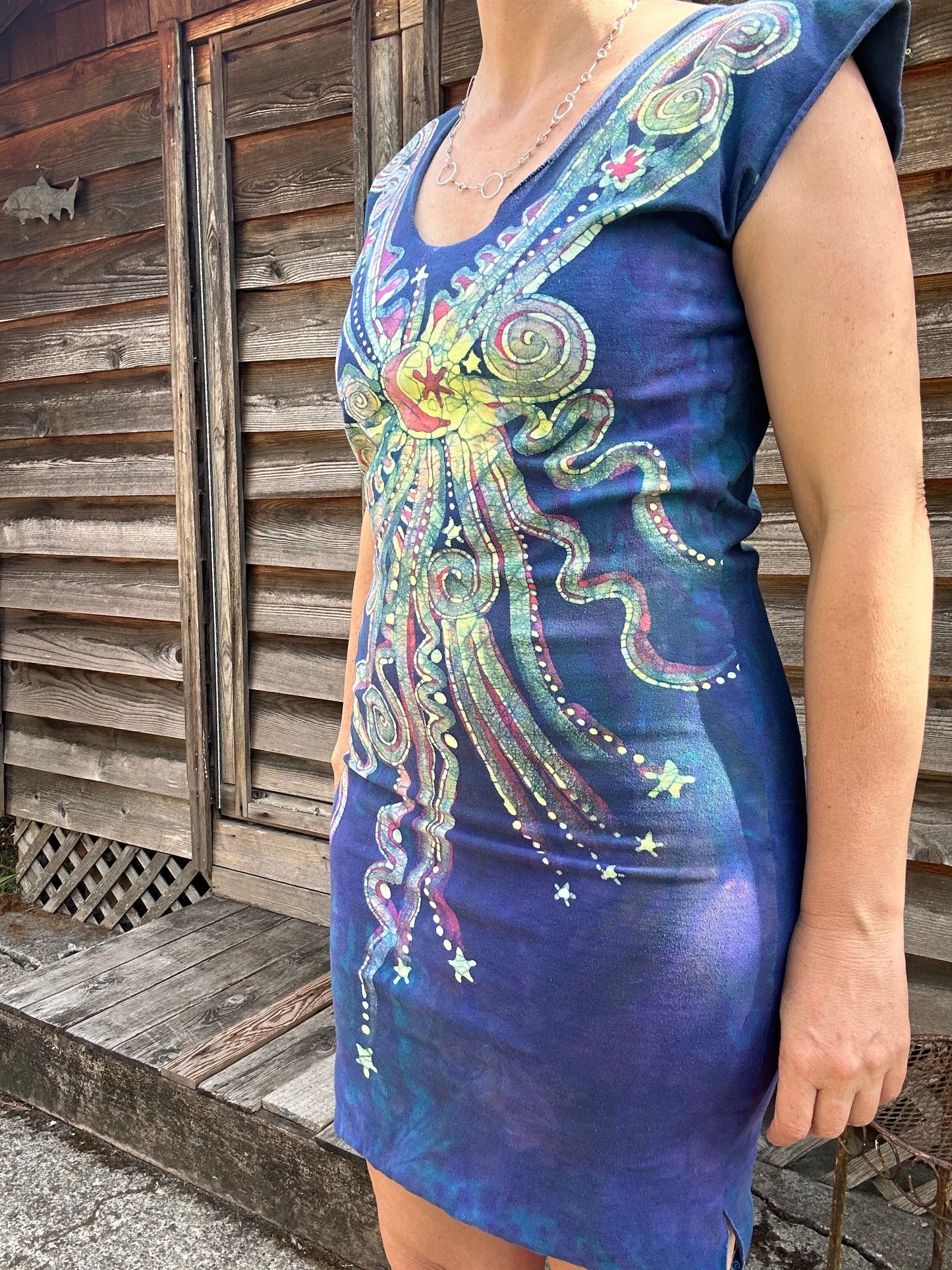 Blue Sky Blue Star Tribal Stretchy Batik Tube Dress Batik Dresses Batikwalla