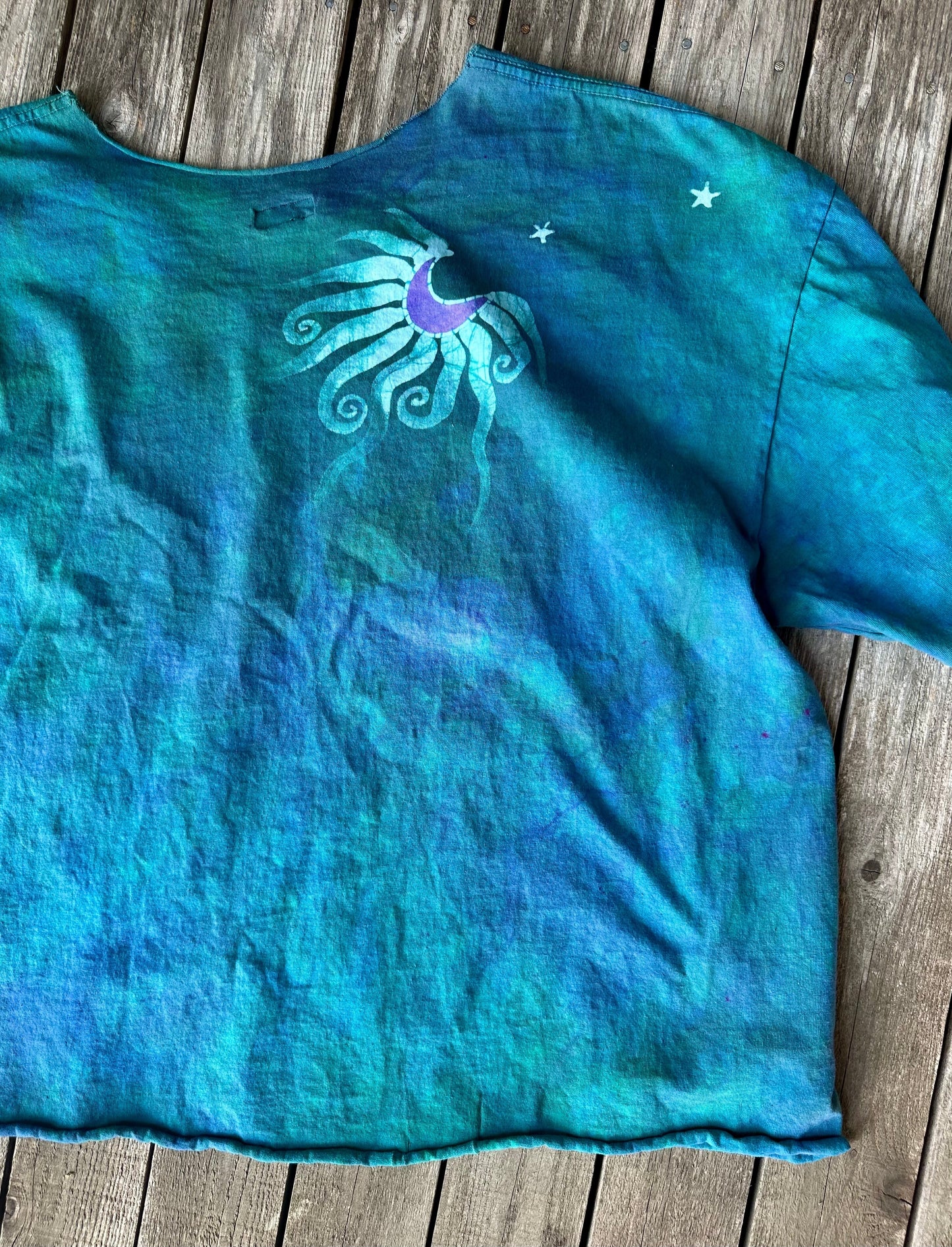 Tree of Life Sea Urchin Tee - Size 2X Shirts & Tops Batikwalla by Victoria