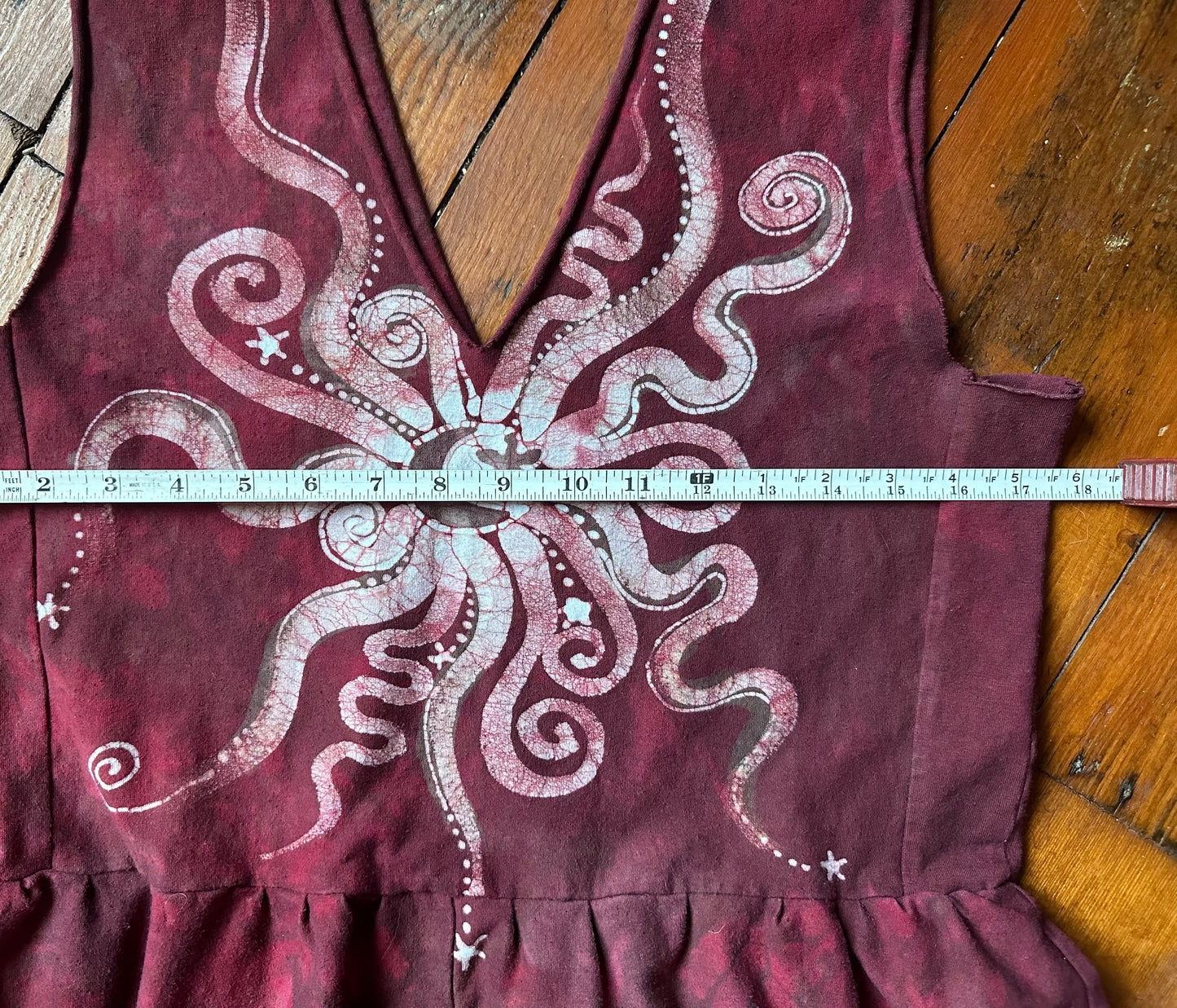 Redwood Hiker Organic Cotton Handmade Batik Tunic Tee Batik Dresses Batikwalla