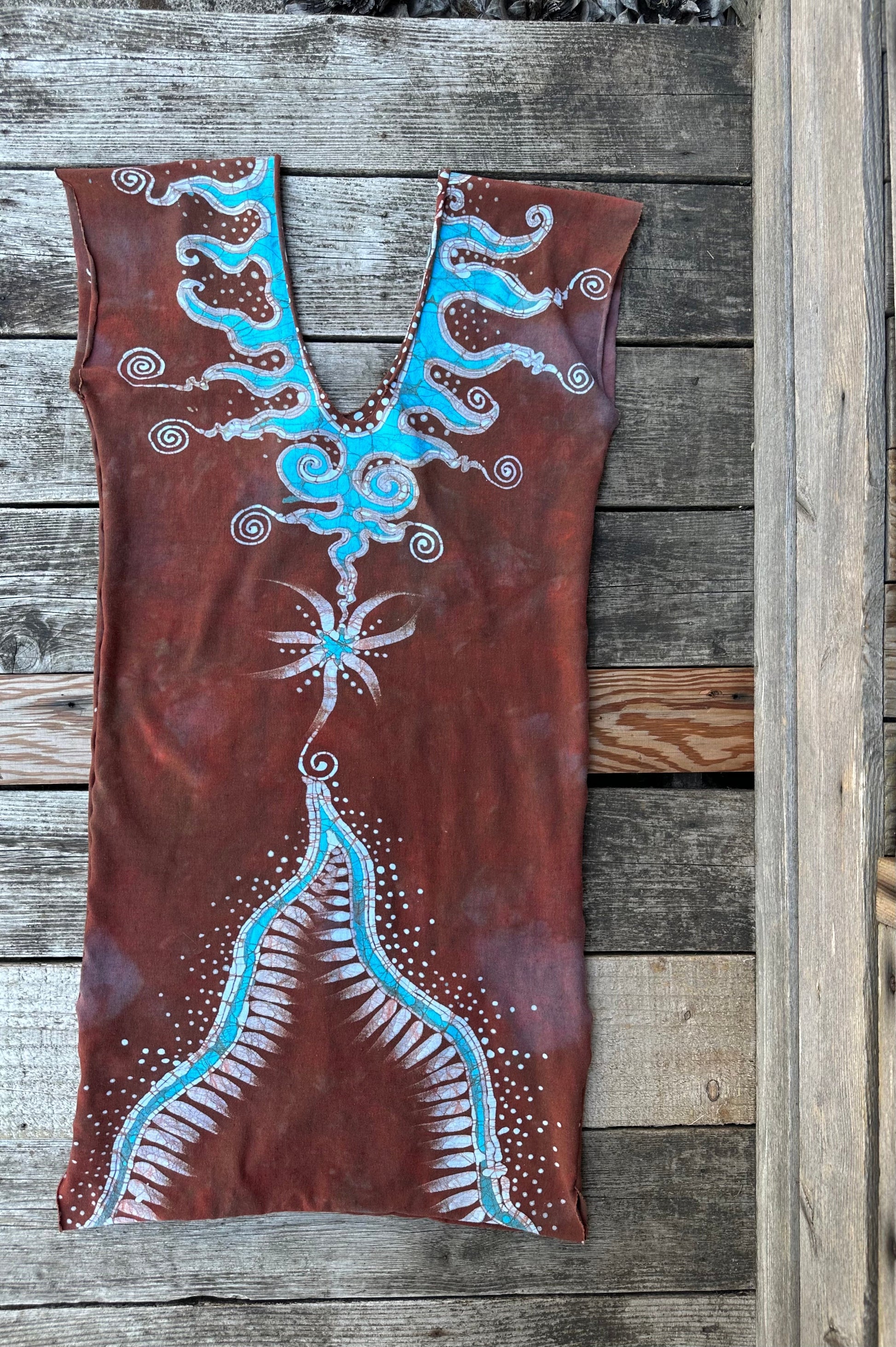 Red Cosmic Tribal Batik Tube Dress Batik Dresses Batikwalla