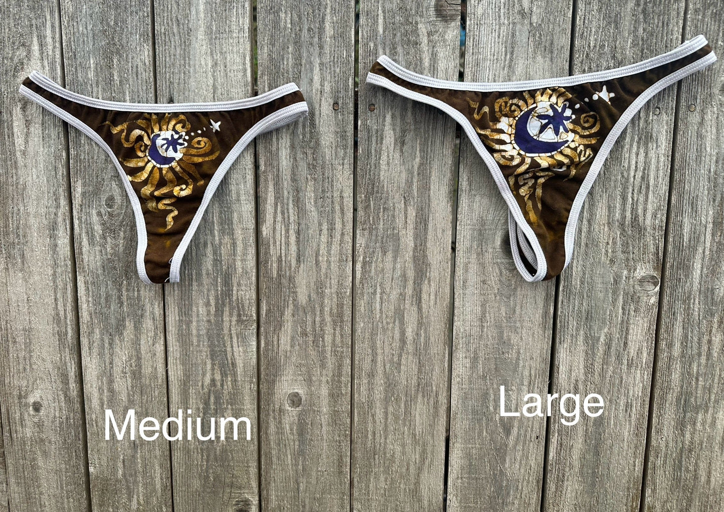 Gold Rush Batik Undies Undies Swimwear batikwalla Large