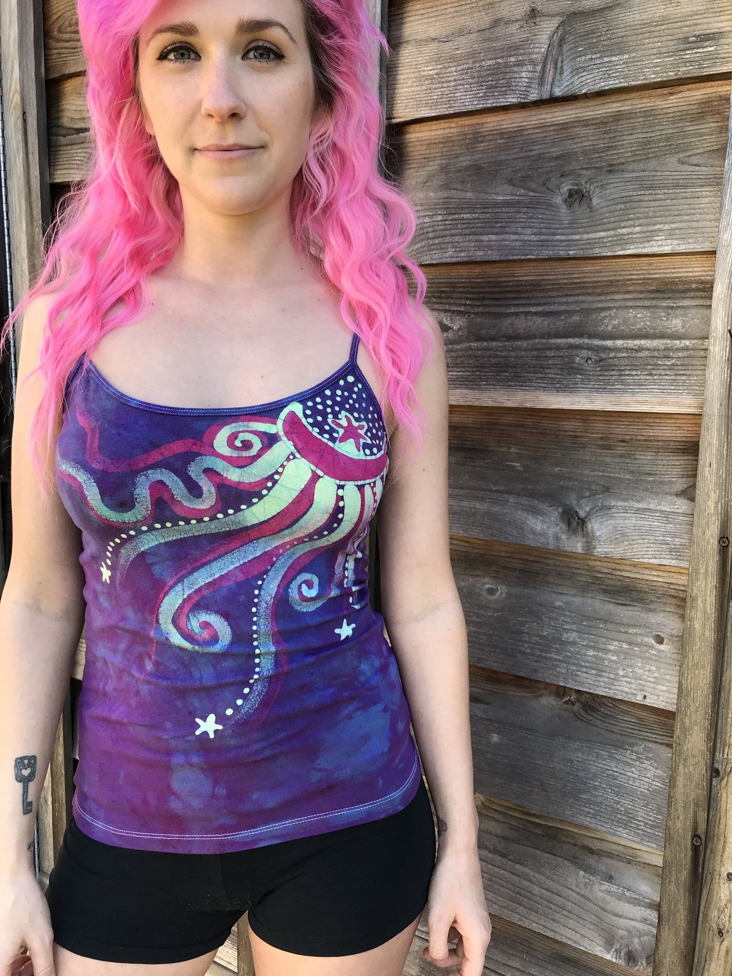 Sunrise Sunset Moonbeams Yoga Camisole Tops batikwalla