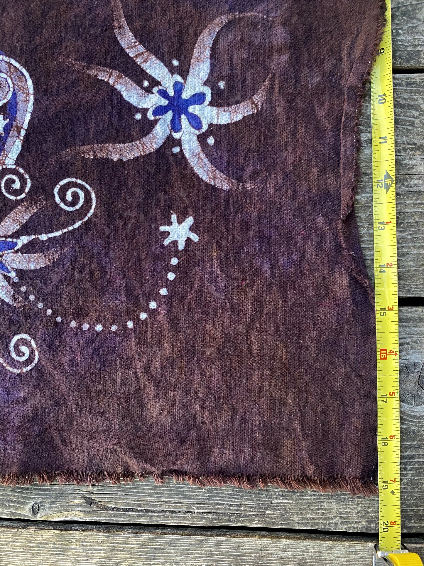 Mystic Moon Star Batik Bandana / Cotton Scarf scarf batikwalla