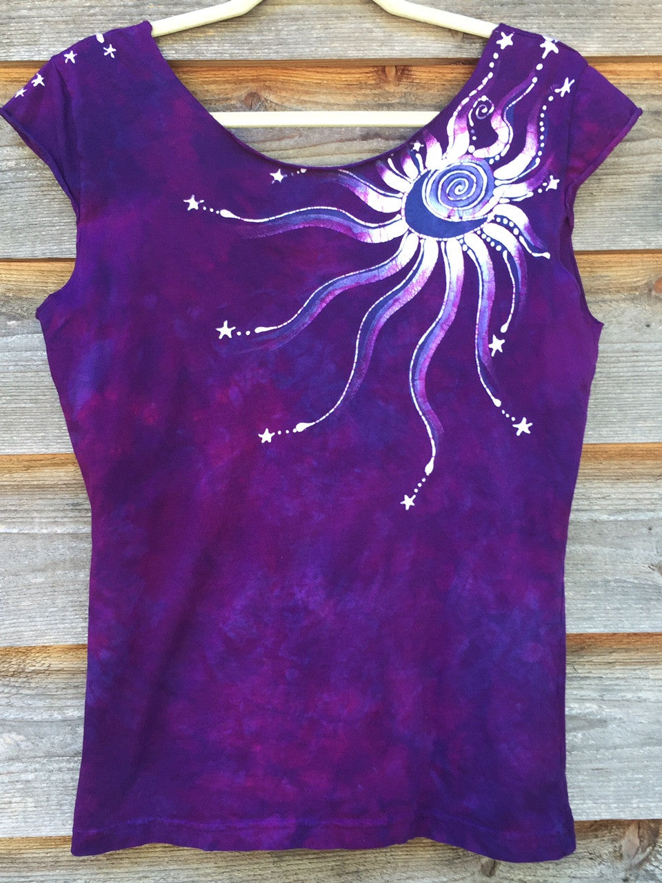 Magenta Moonlight Batik Top - Batikwalla
- 5