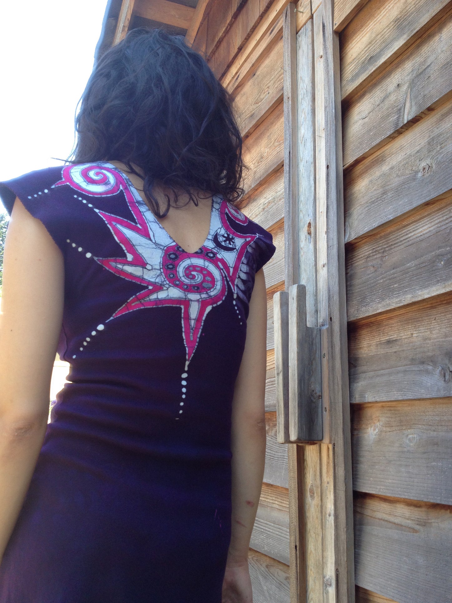Sweet Reminder Pink and Navy Batik Dress - Batikwalla
- 4