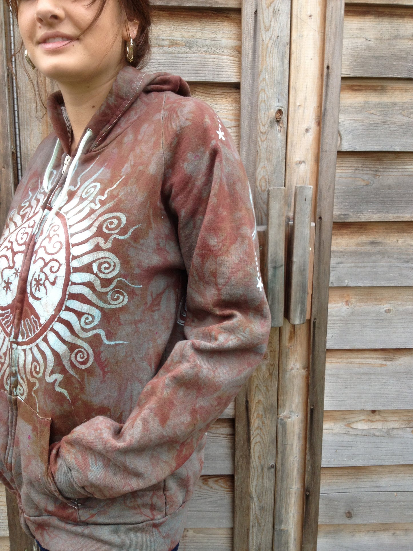 Cinnamon Tree Organic Cotton Batik Hoodie - Batikwalla
- 2