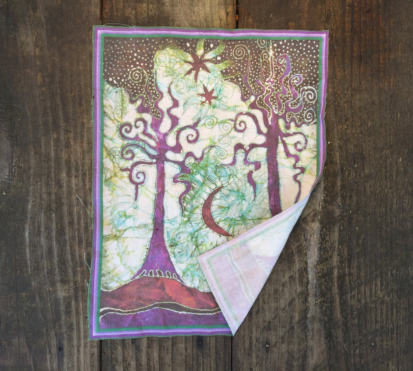 Two Trees Batik Print Patch - Batikwalla
- 2