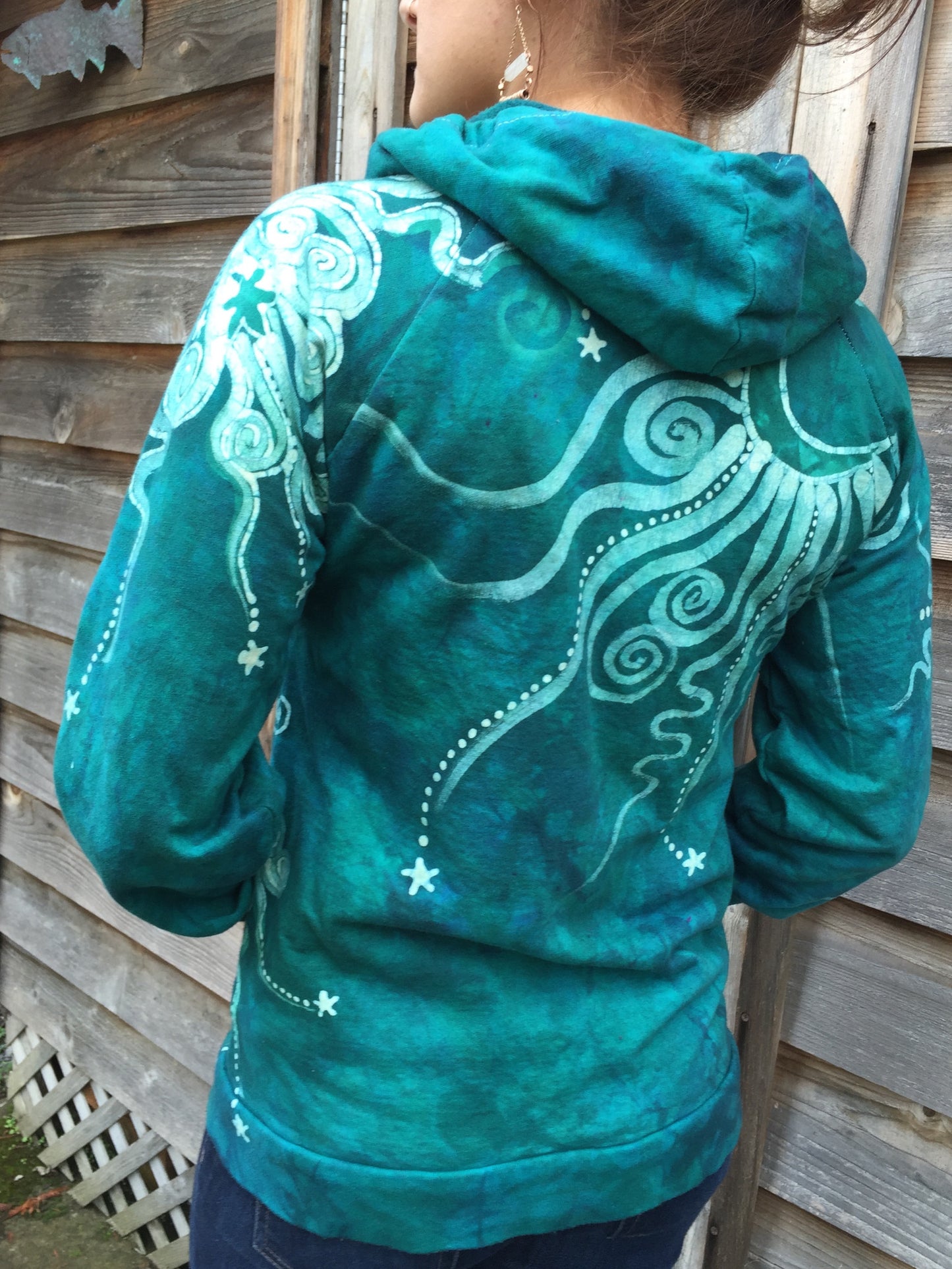 Aqua Love Organic Batik Hoodie - Batikwalla
- 3