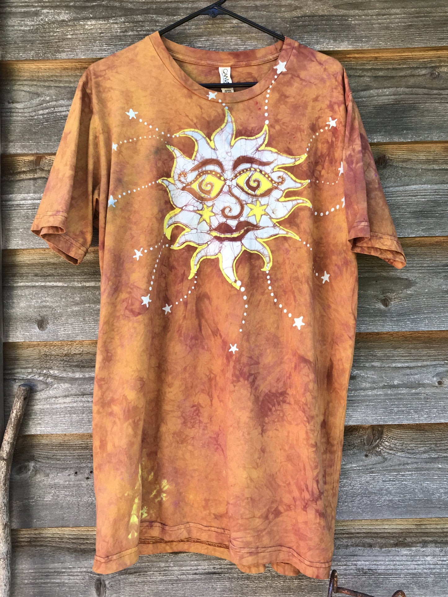 Sunshine Joy Handmade Batikwalla Tshirt - Size 2X - Tall