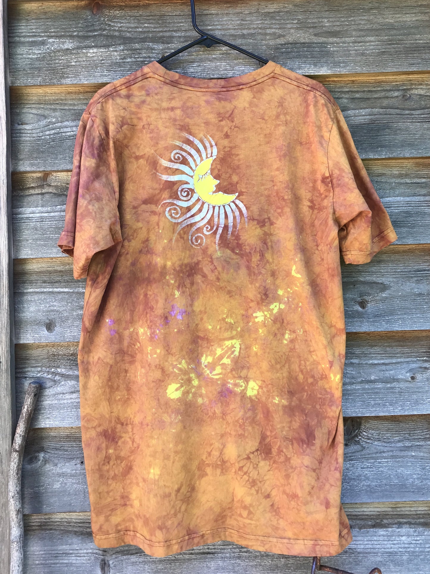 Sunshine Joy Handmade Batikwalla Tshirt - Size 2X - Tall