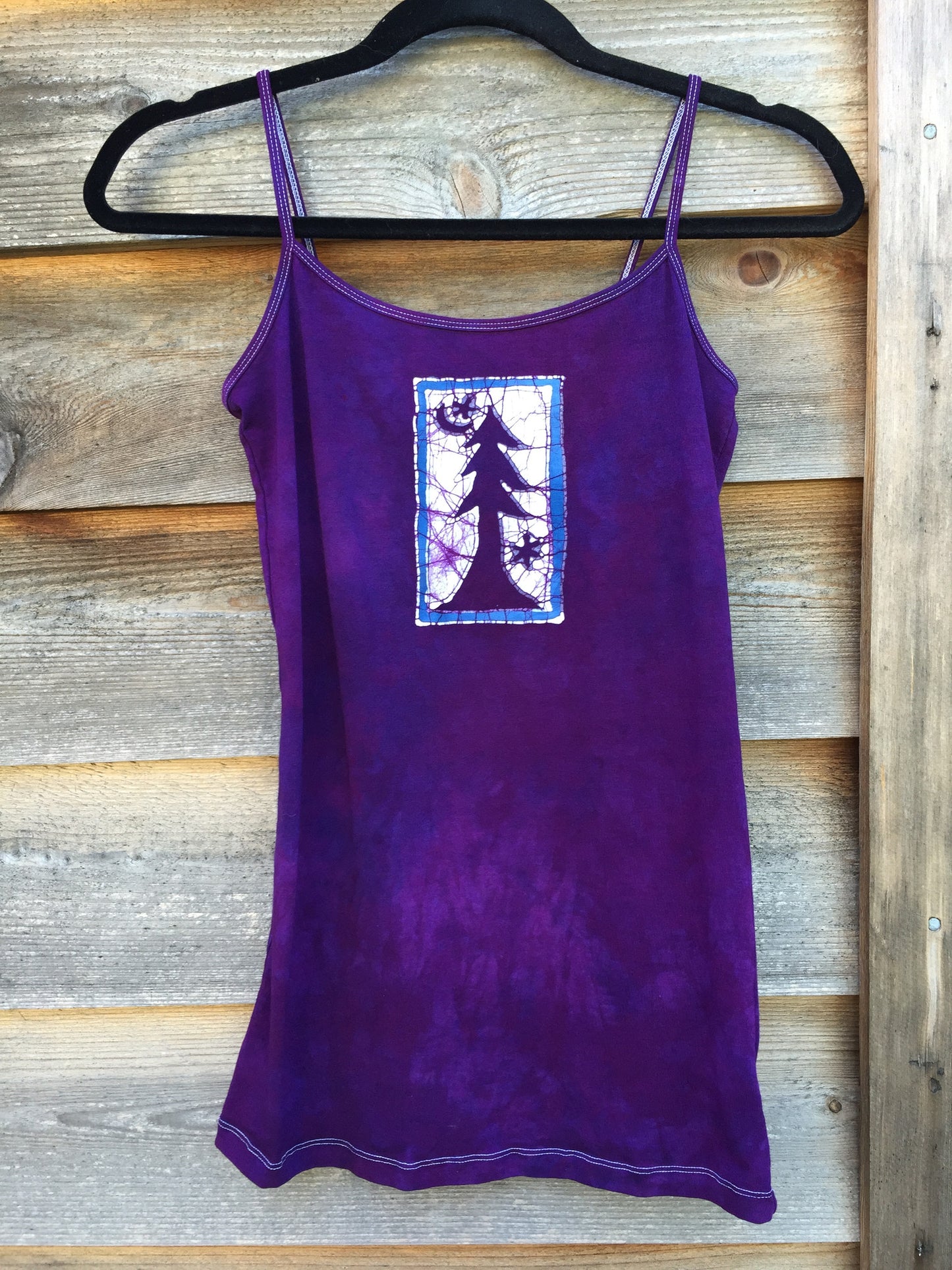 Purple Forest - Stretchy Yoga Batik Tanktop - Batikwalla
- 2