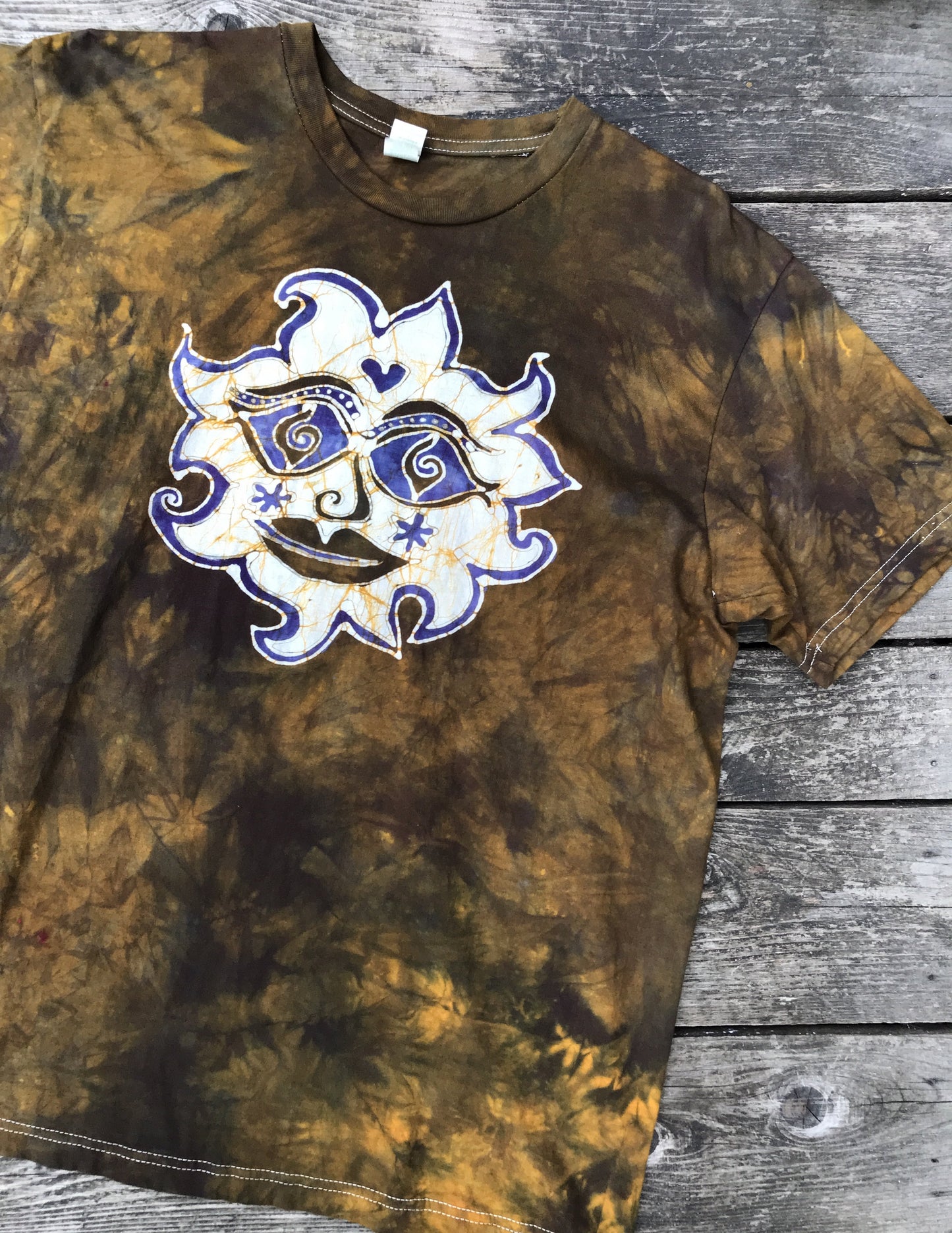 Graffiti Sun Batik Tshirt