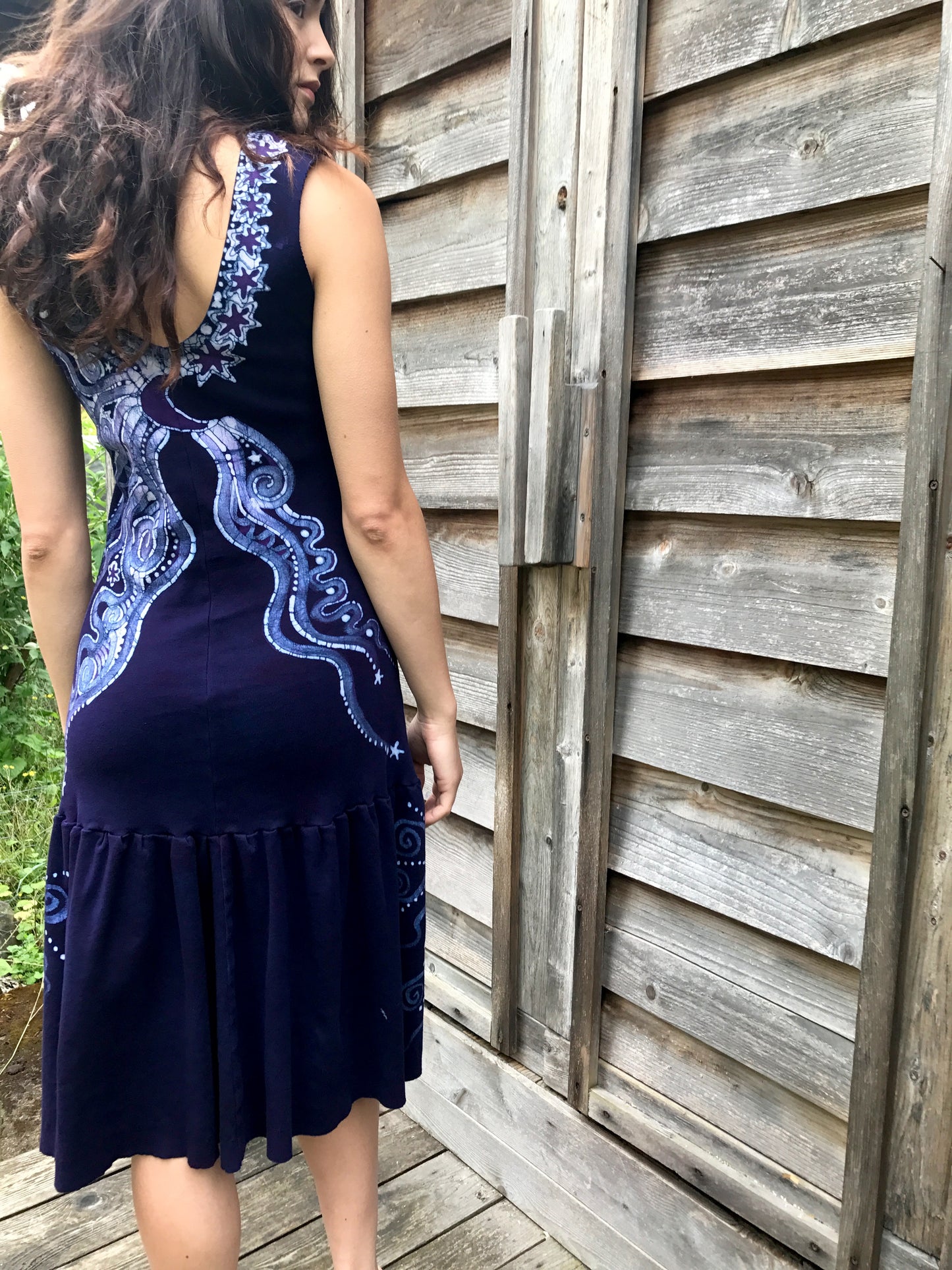 Guardian Of The Moonlight Batikwalla Dress in Organic Cotton - Size Small
