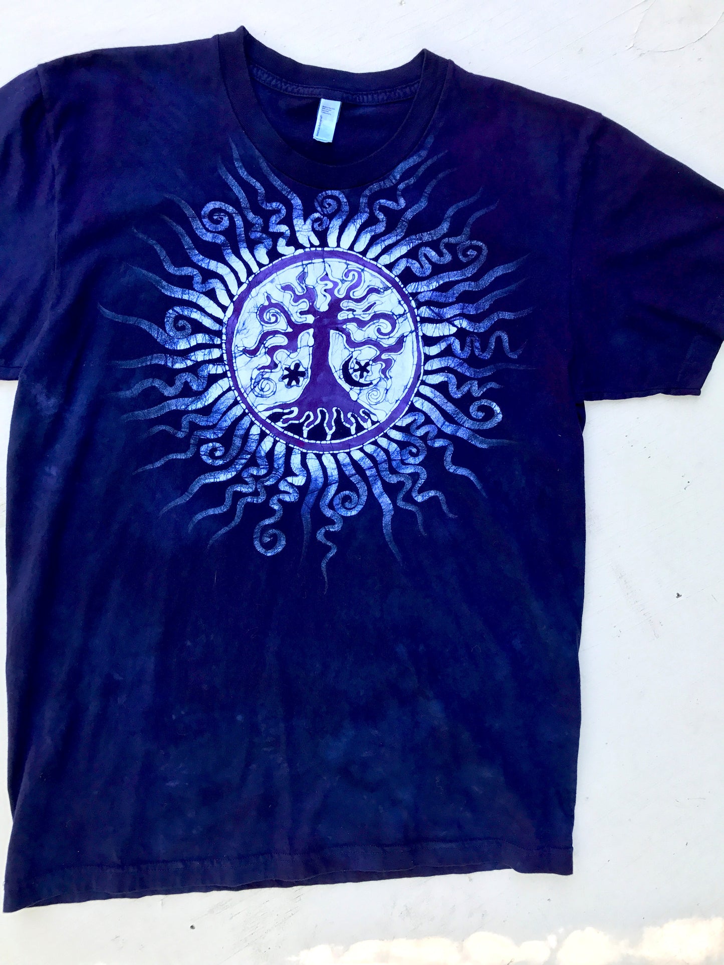 Purple Tree Handmade Batikwalla Tshirt