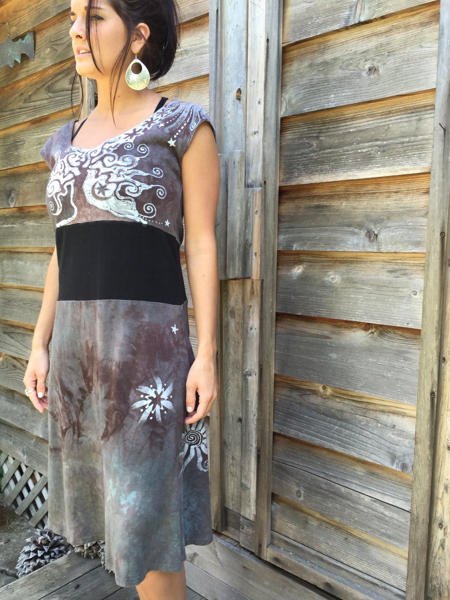 Spring Oak Organic Cotton Hemp Batik Dress - Batikwalla
- 2