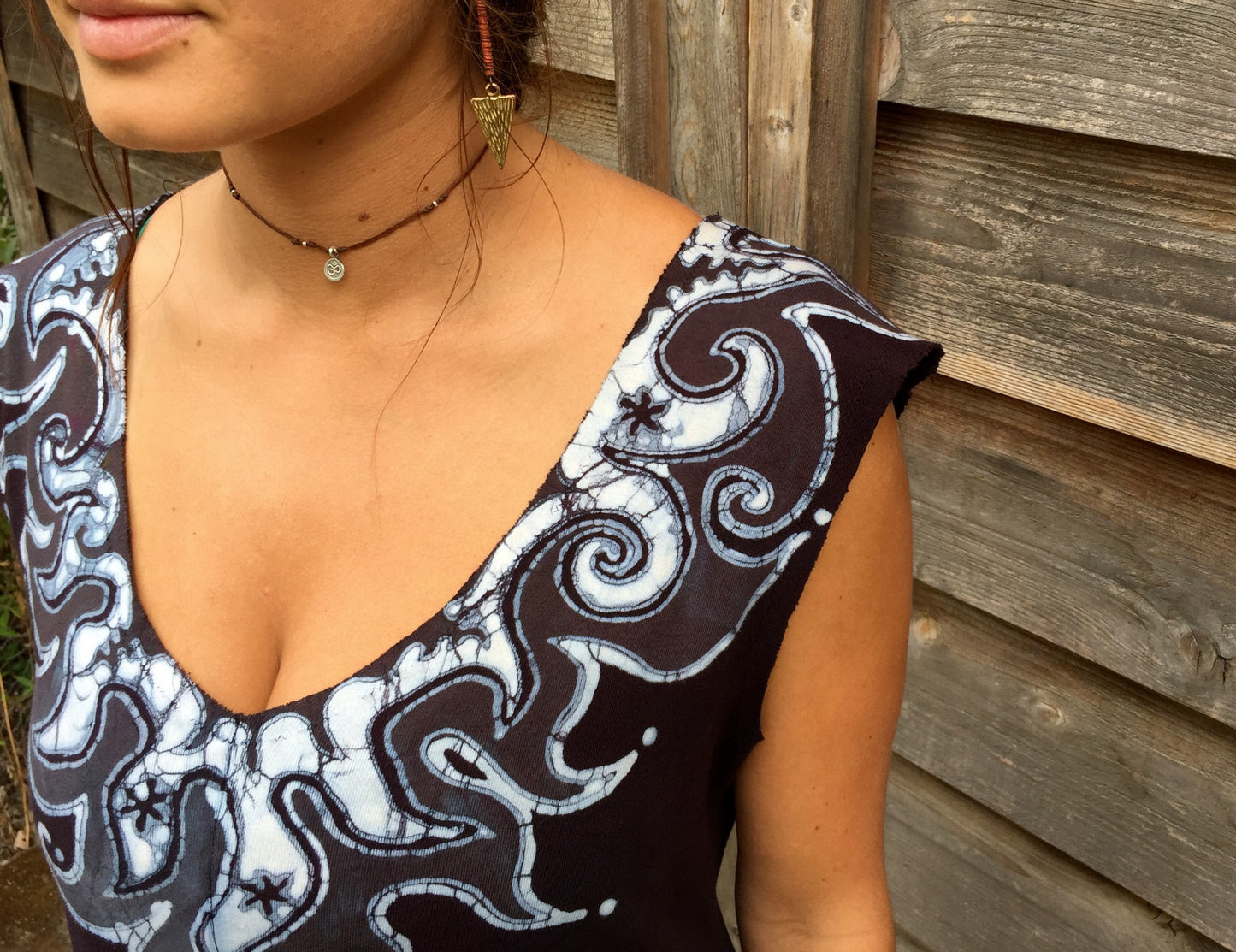Lava Rock Organic Cotton Batik Dress - Batikwalla
- 1