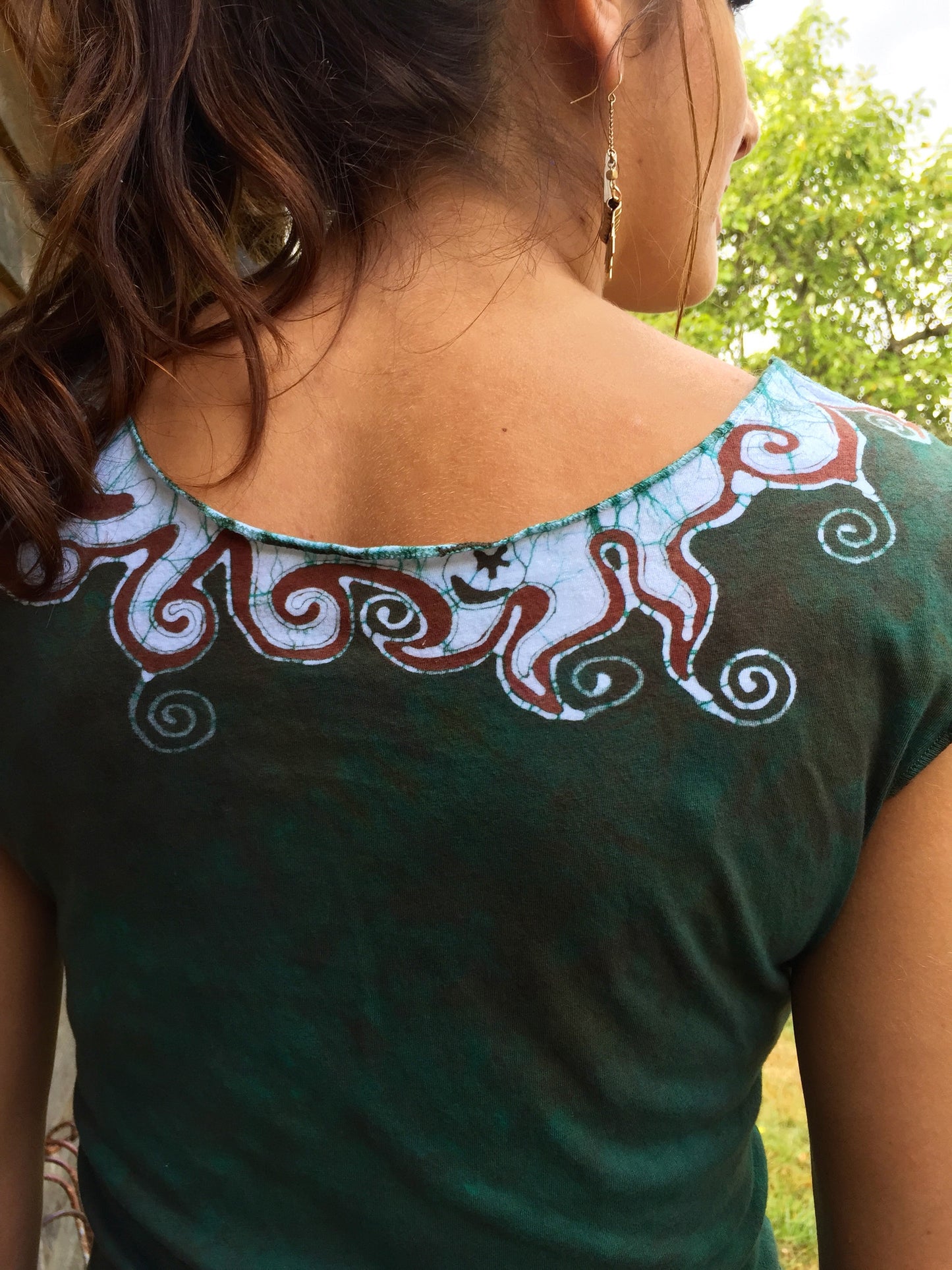 Batik Necklace Top in The Earth Is Magic - Batikwalla
- 4