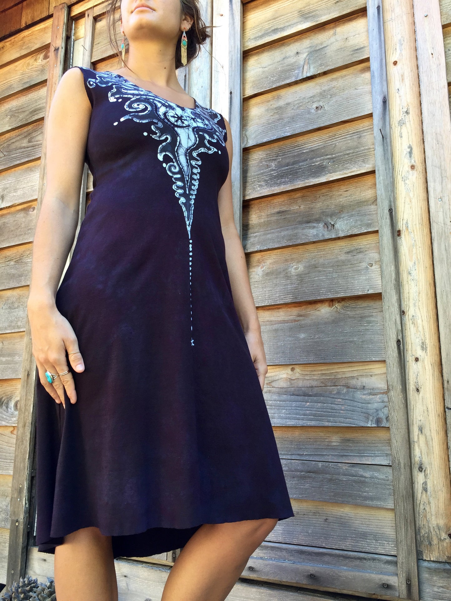 Lava Rock Organic Cotton Batik Dress - Batikwalla
- 7