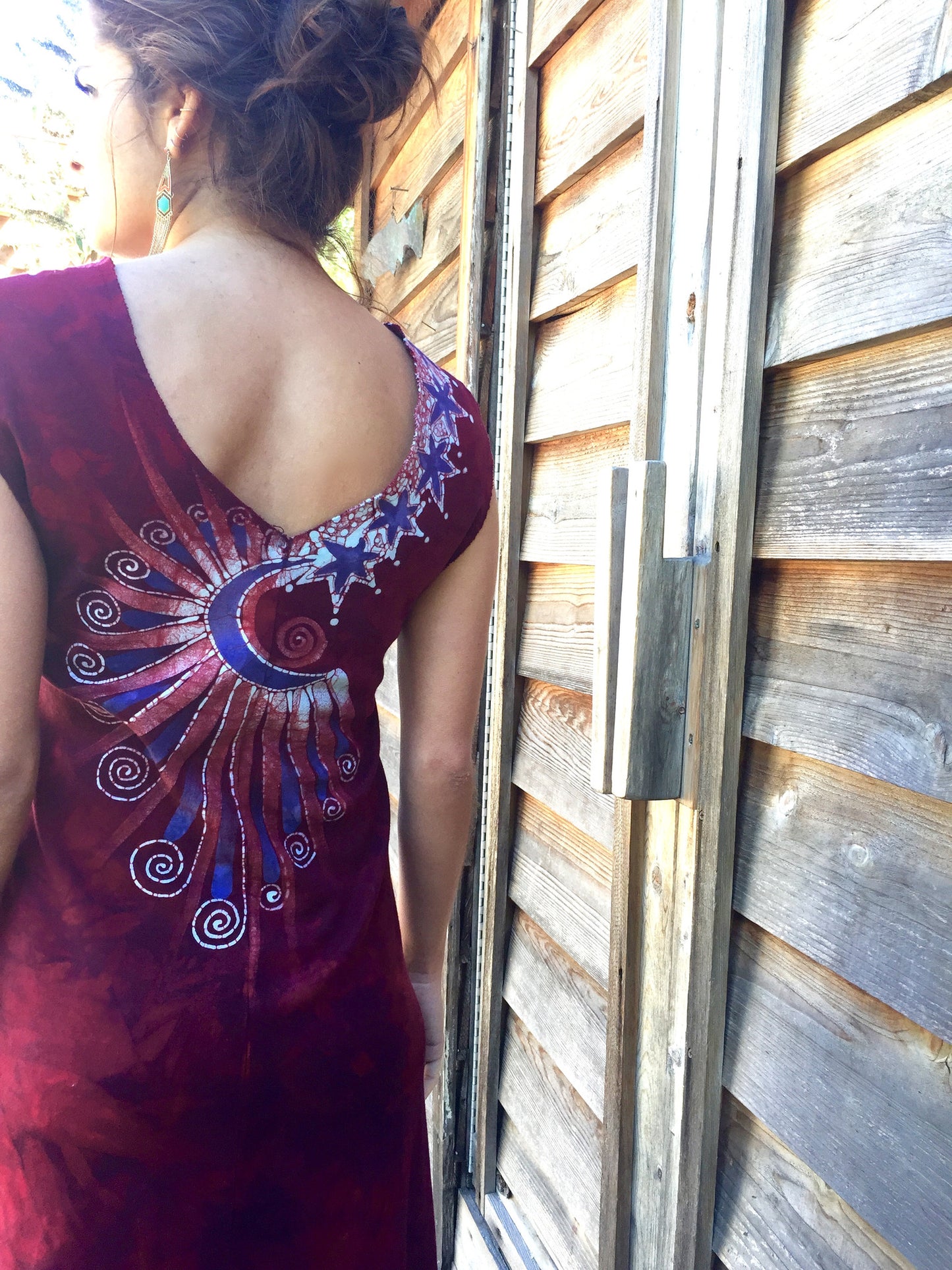 Cranberry Magick Organic Cotton Batik Dress - Batikwalla
- 6