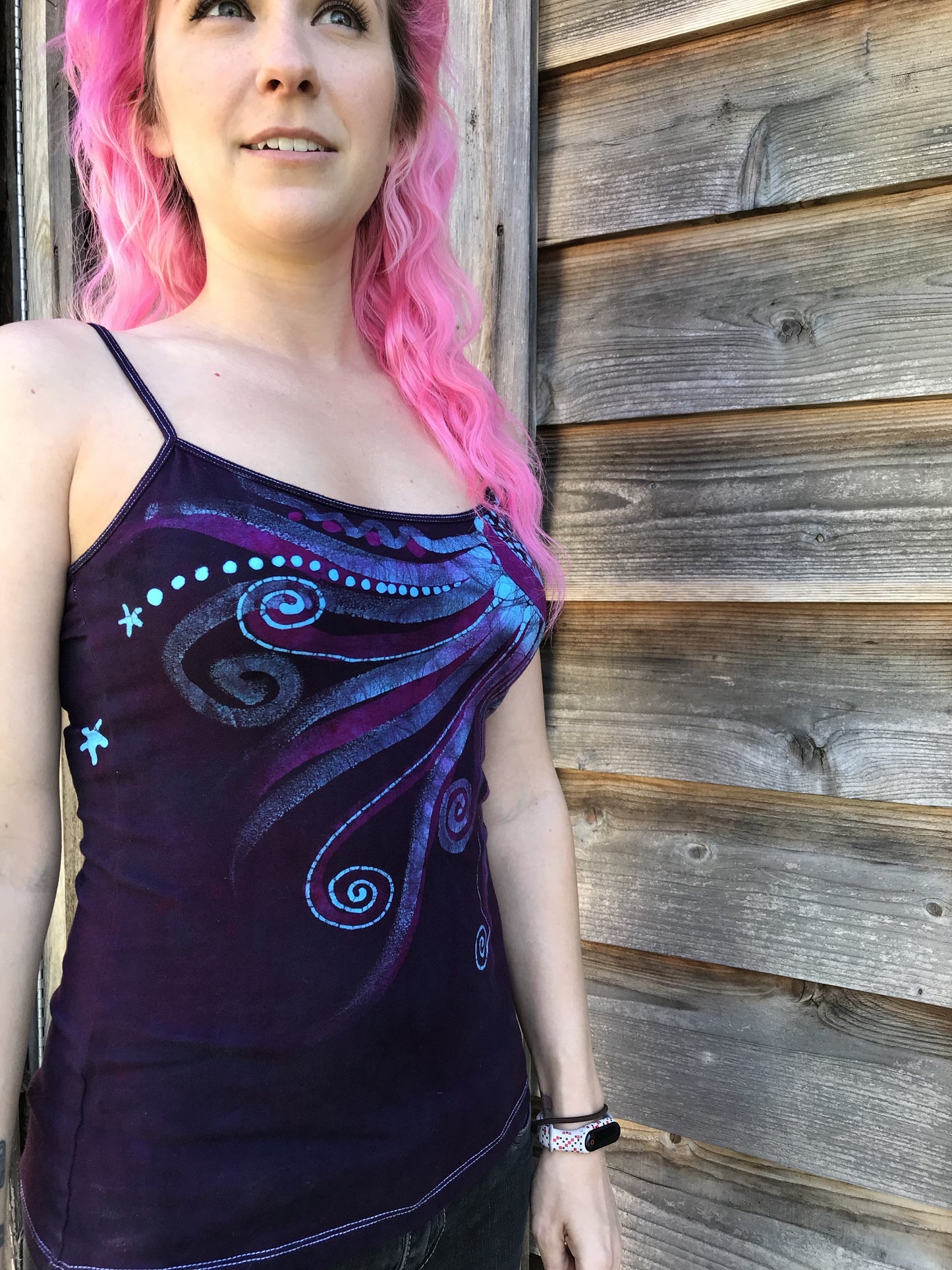 Midnight Mystic Yoga Camisole Tops batikwalla