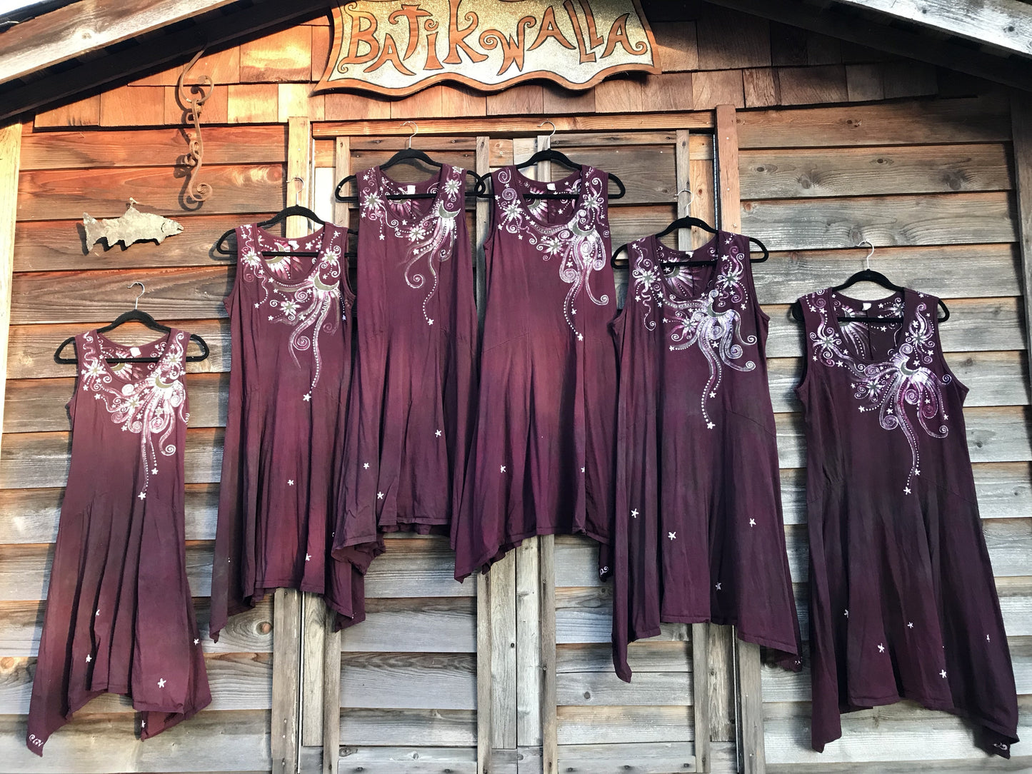 Clay Dancing Sage Goddess Batikwalla Summer Dress Batik Dresses Batikwalla