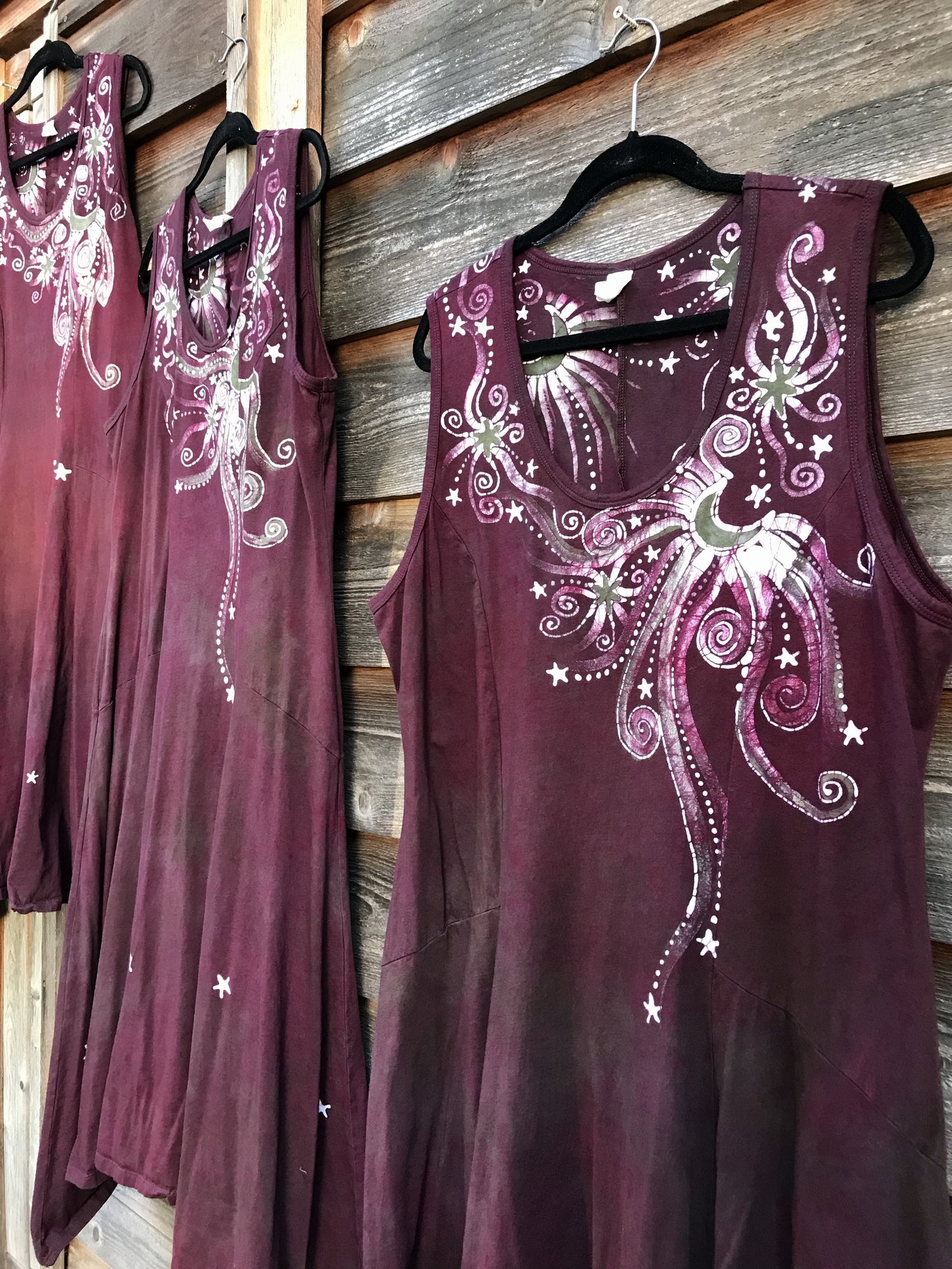 Clay Dancing Sage Goddess Batikwalla Summer Dress Batik Dresses Batikwalla