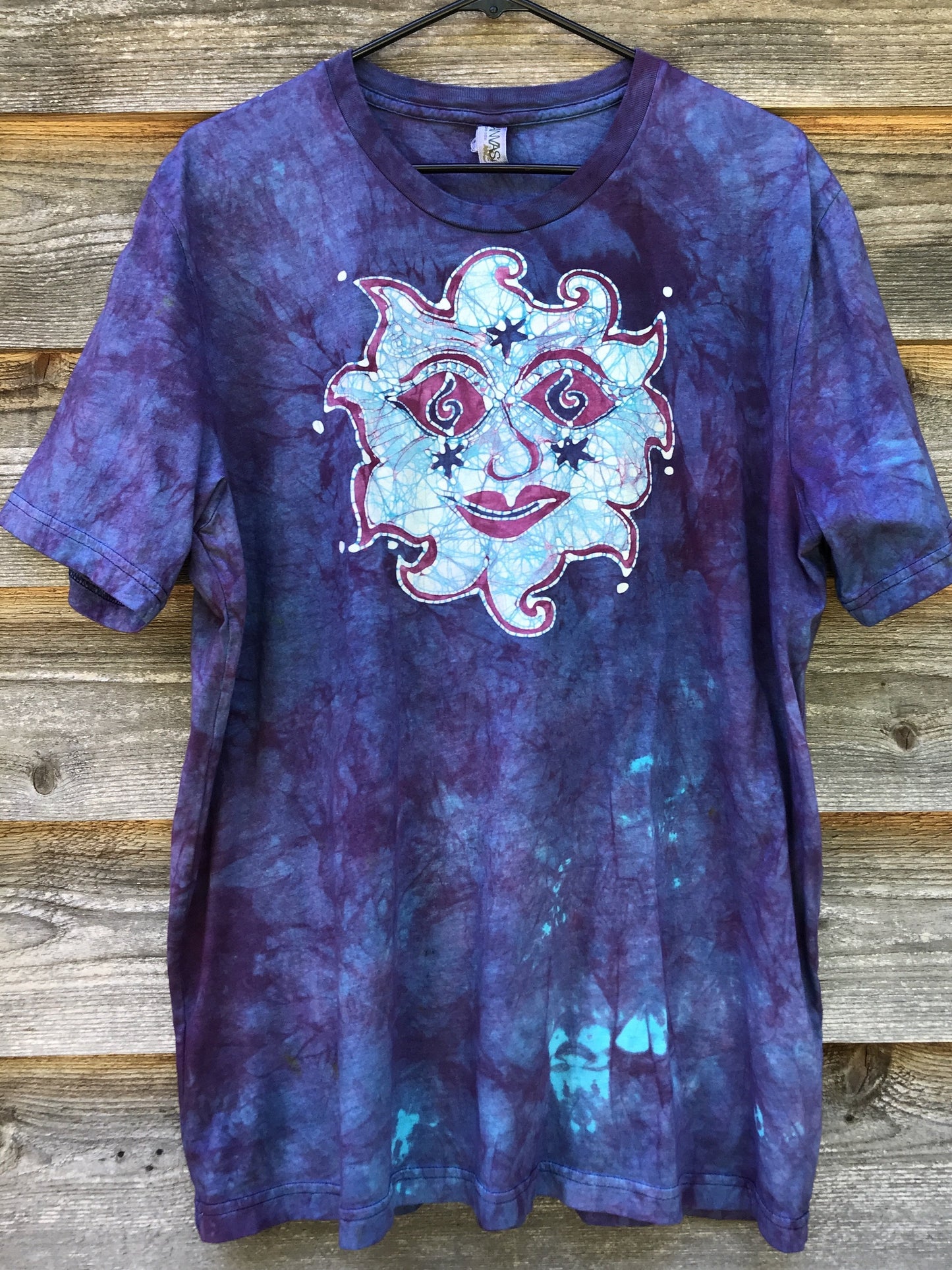 Brighten Up The Blues With The Sun - Handmade Batik Tshirt
