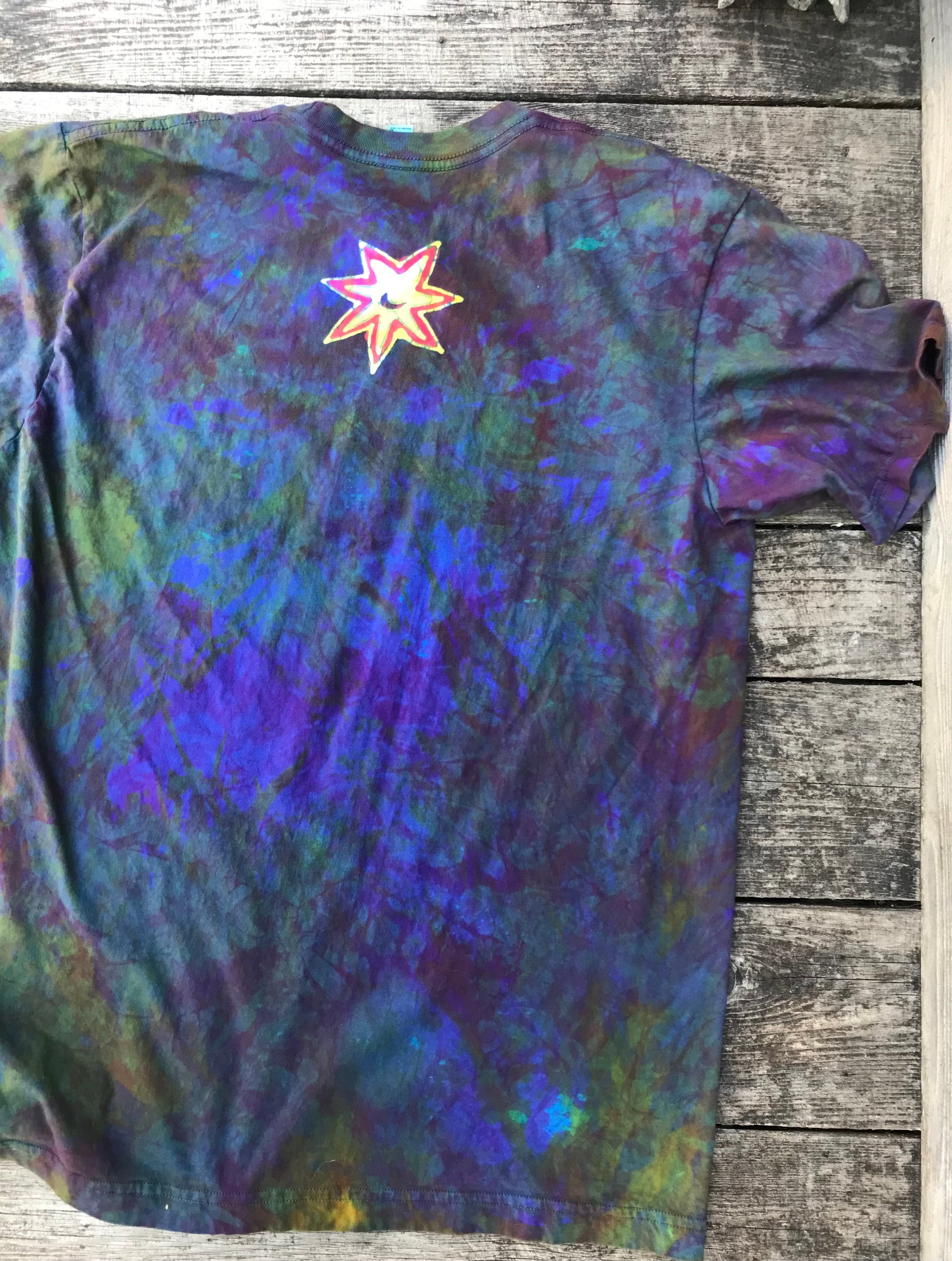 Sunrise Sunset Moon Star Batik T-shirt Tshirts batikwalla