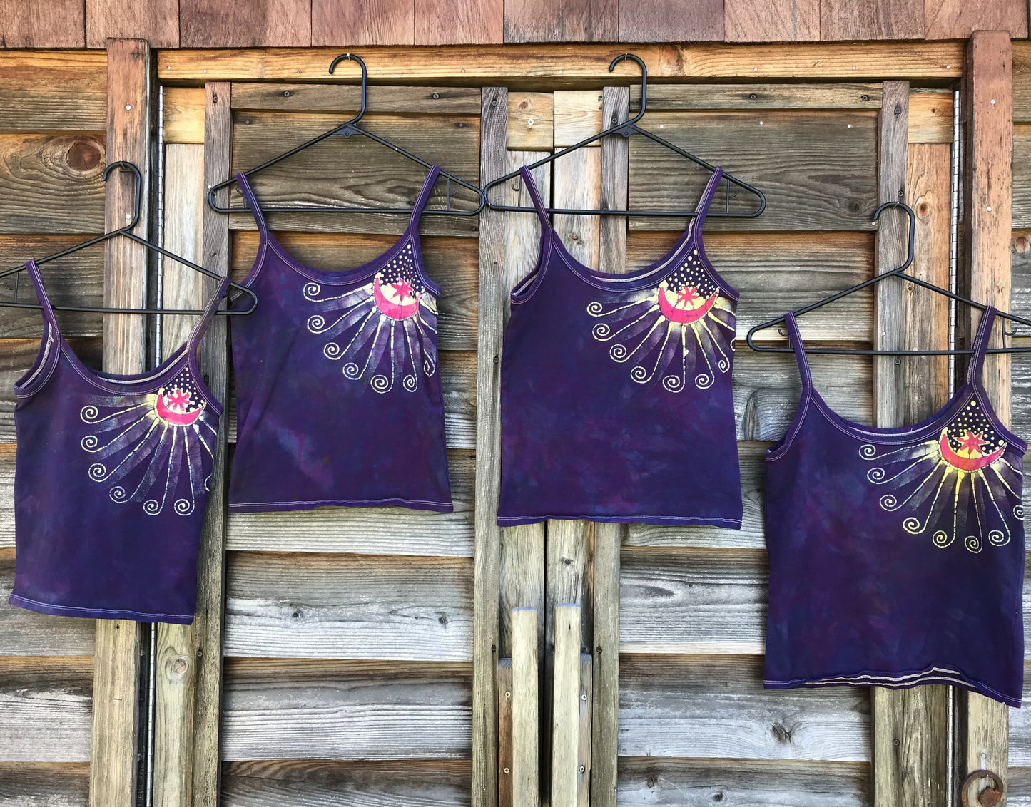 Berry Huntress Batikwalla Tank Top Tops batikwalla