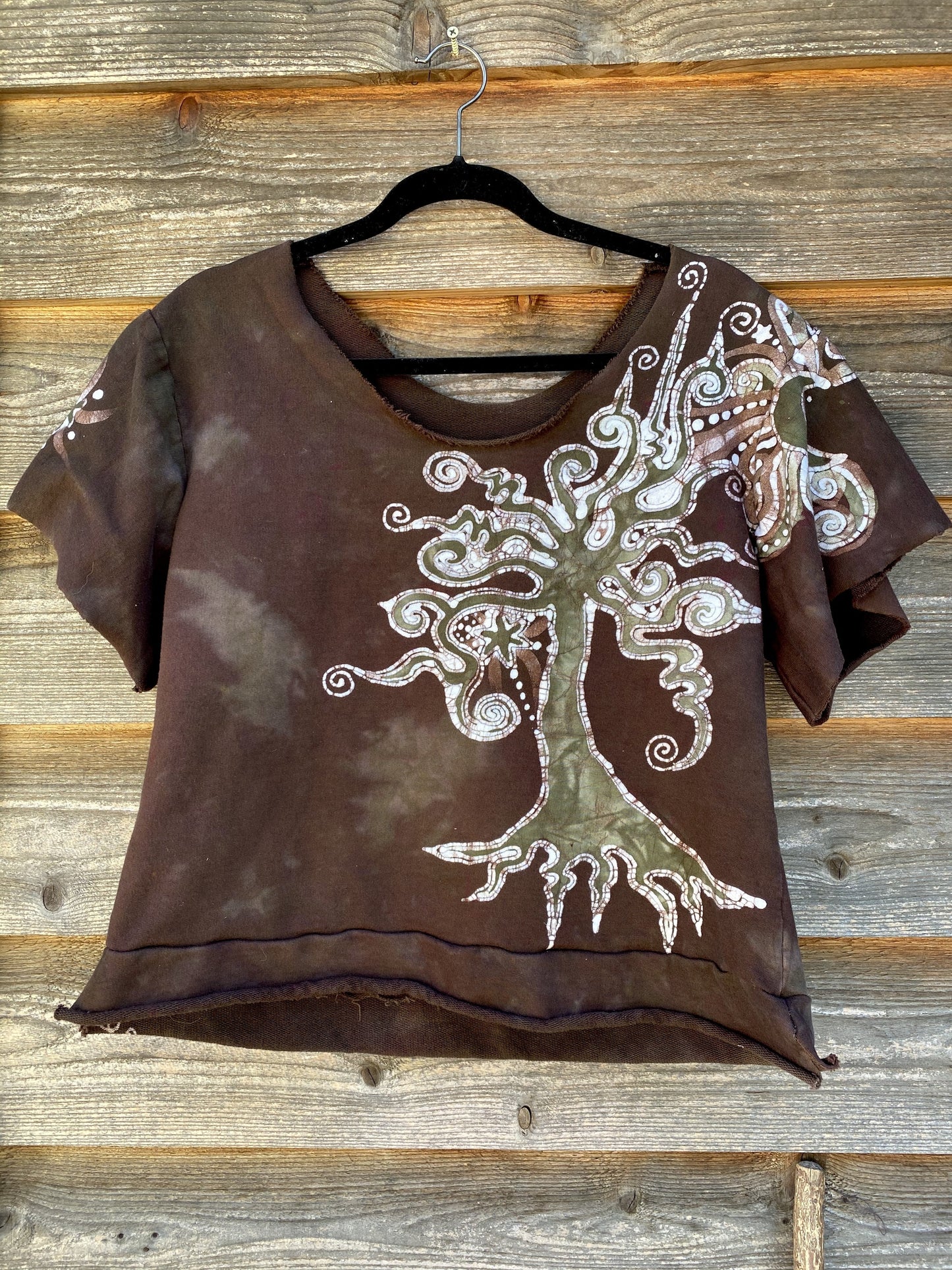 Summer Woods Organic Cotton Handmade Batik Top Batik Dresses Batikwalla