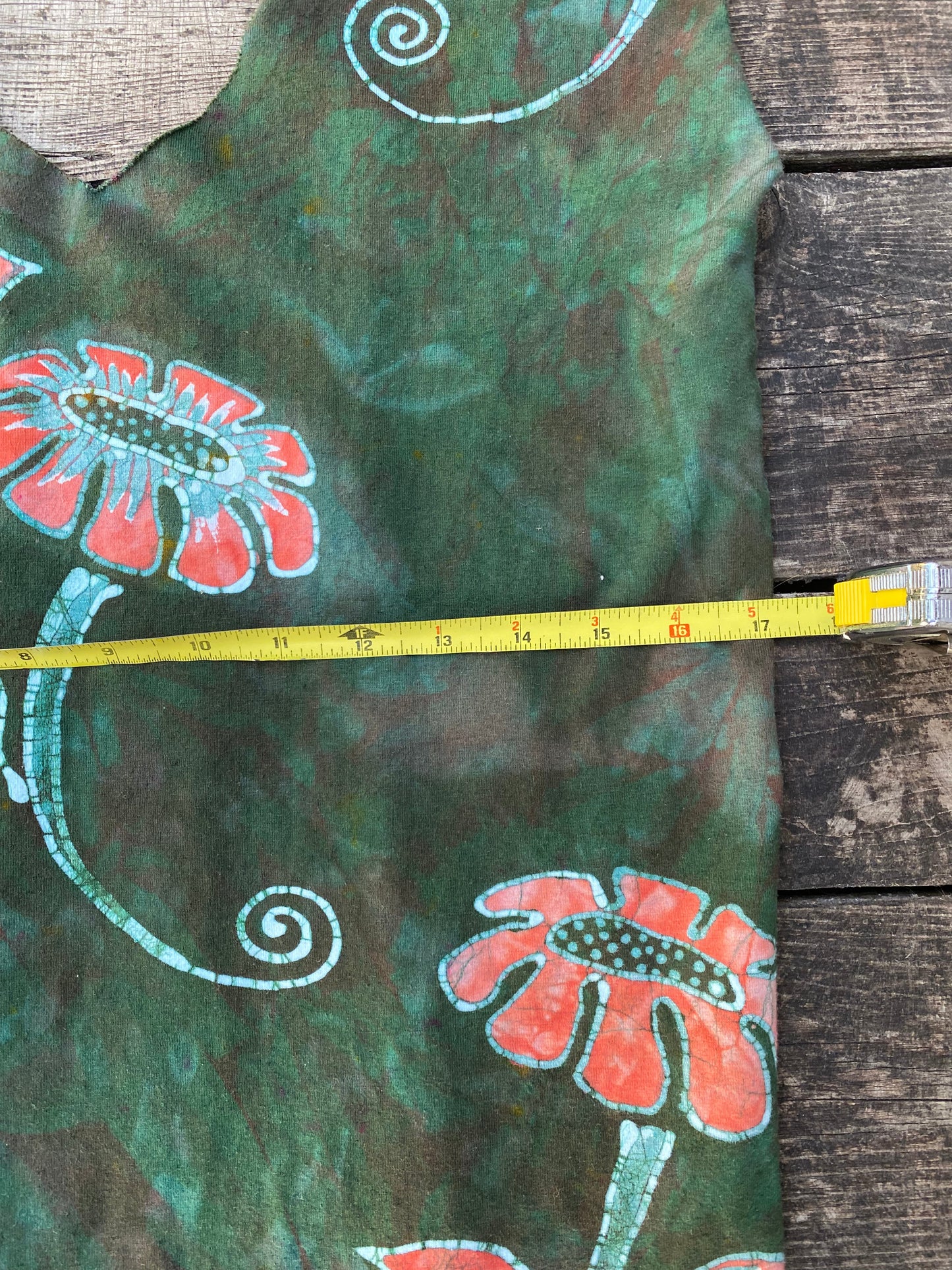 Flower Power Stretchy Hemp Tube Dress Batik Dresses Batikwalla