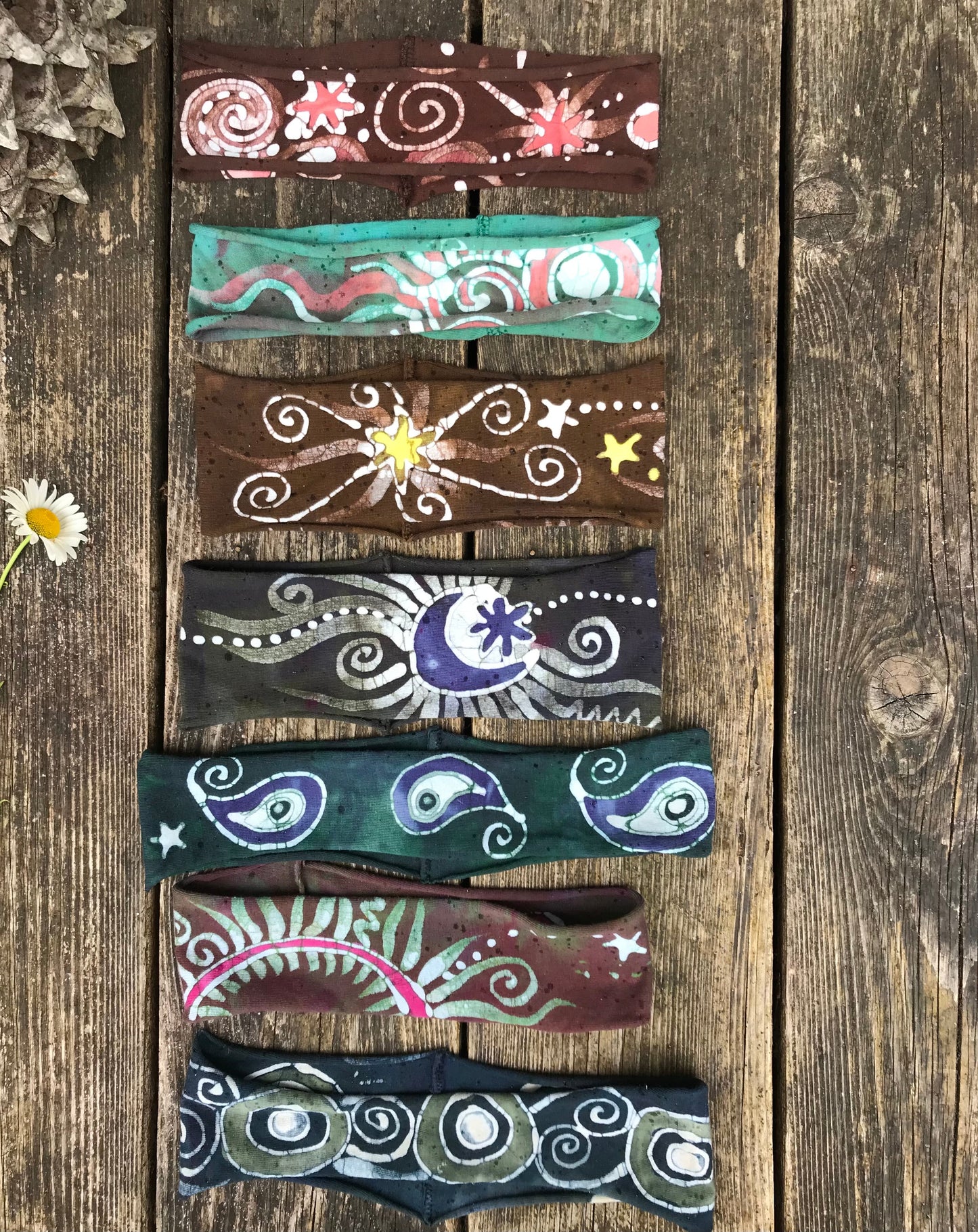 Bubbles At Main Stage Stellar Handmade Headband Batikwalla by Victoria