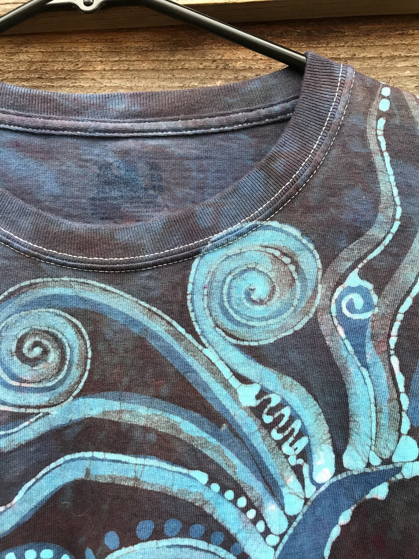 Dreams By Moonlight Long Sleeve Batik Tshirt