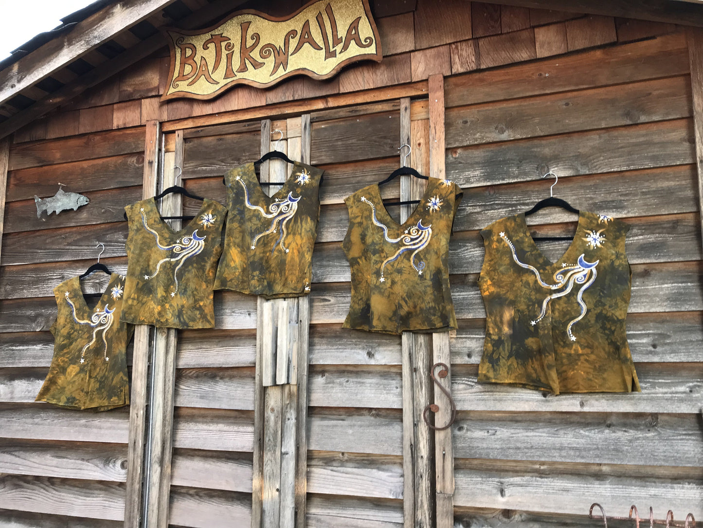 Faith Of A Mustard Seed - Organic Cotton 4 Panel Batik Top - Handmade Batik Dresses Batikwalla