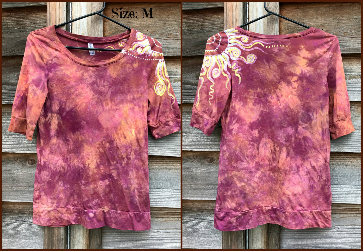 Sunshine On My Shoulders Sale Basket Batik Top