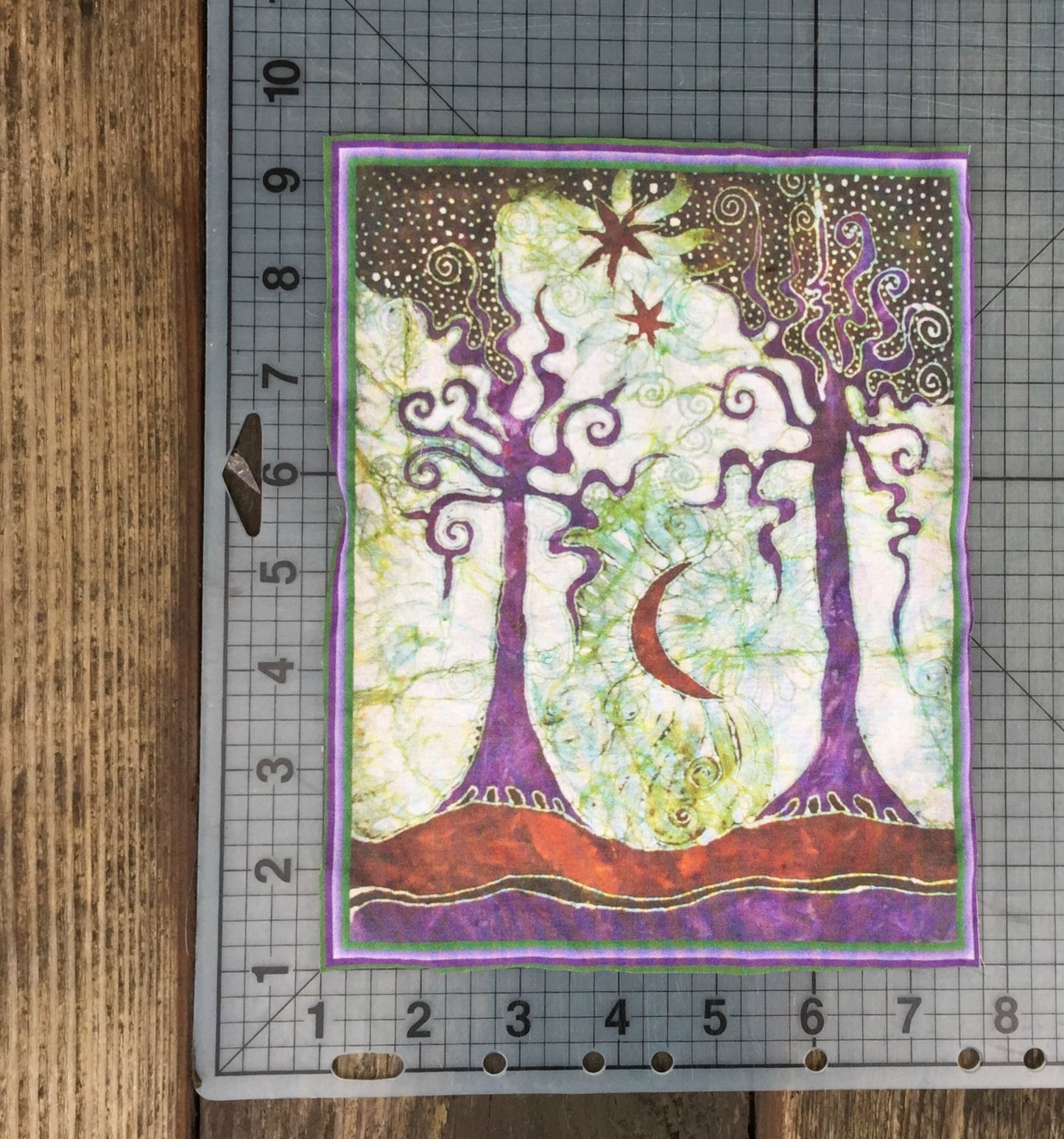 Two Trees Batik Print Patch - Batikwalla
- 3