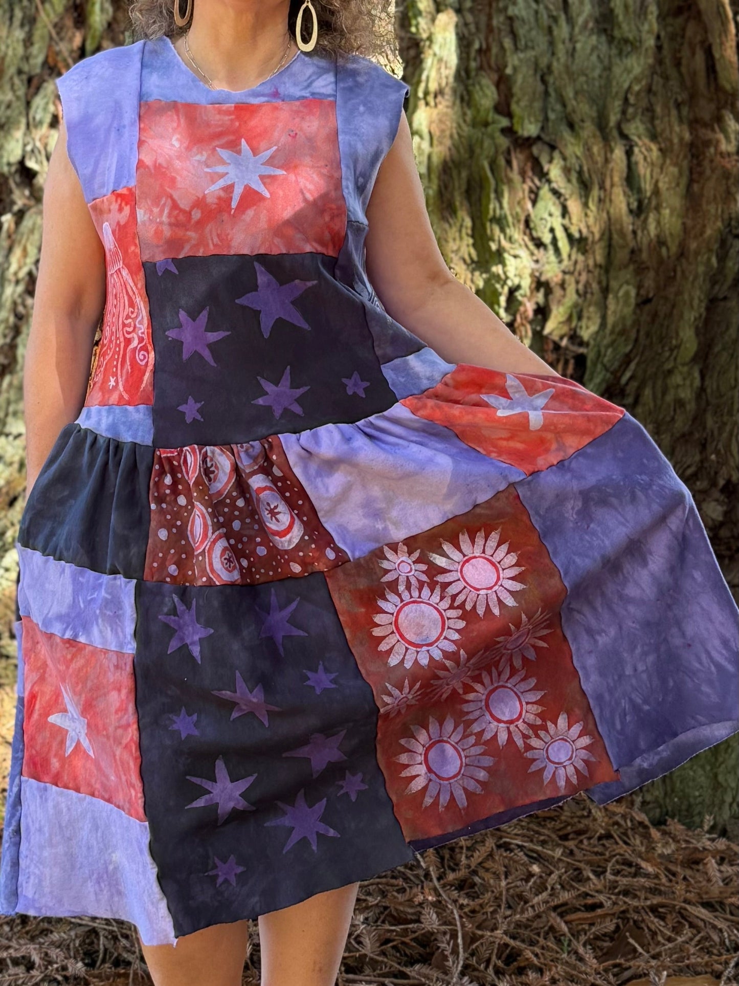 Americana Moon & Tide Dress Batikwalla by Victoria 