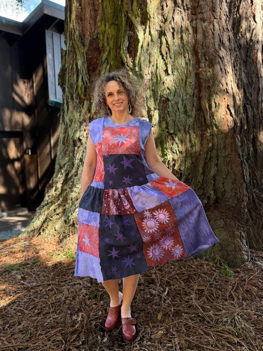 Americana Moon & Tide Dress Batikwalla by Victoria 