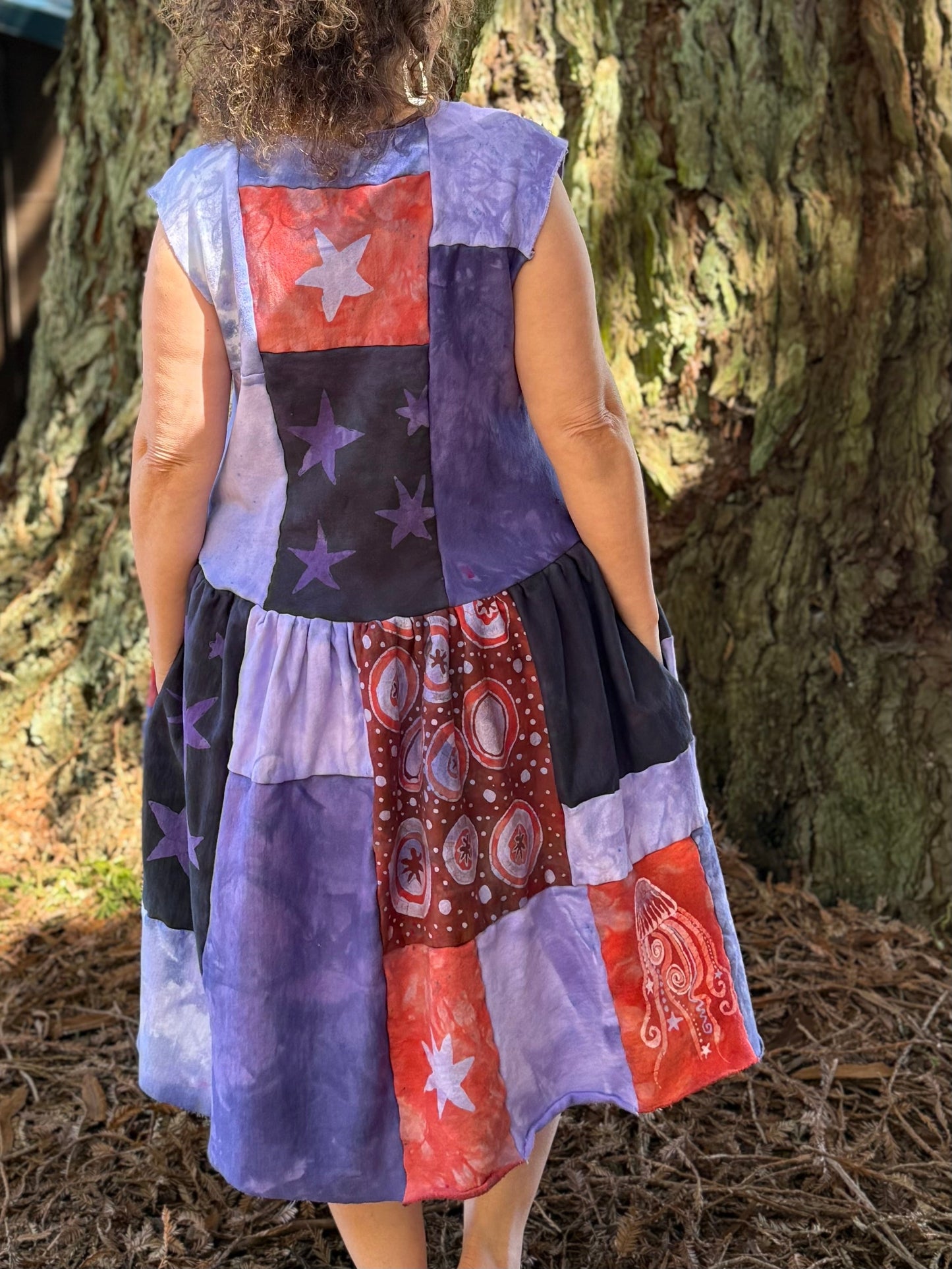 Americana Moon & Tide Dress Batikwalla by Victoria 