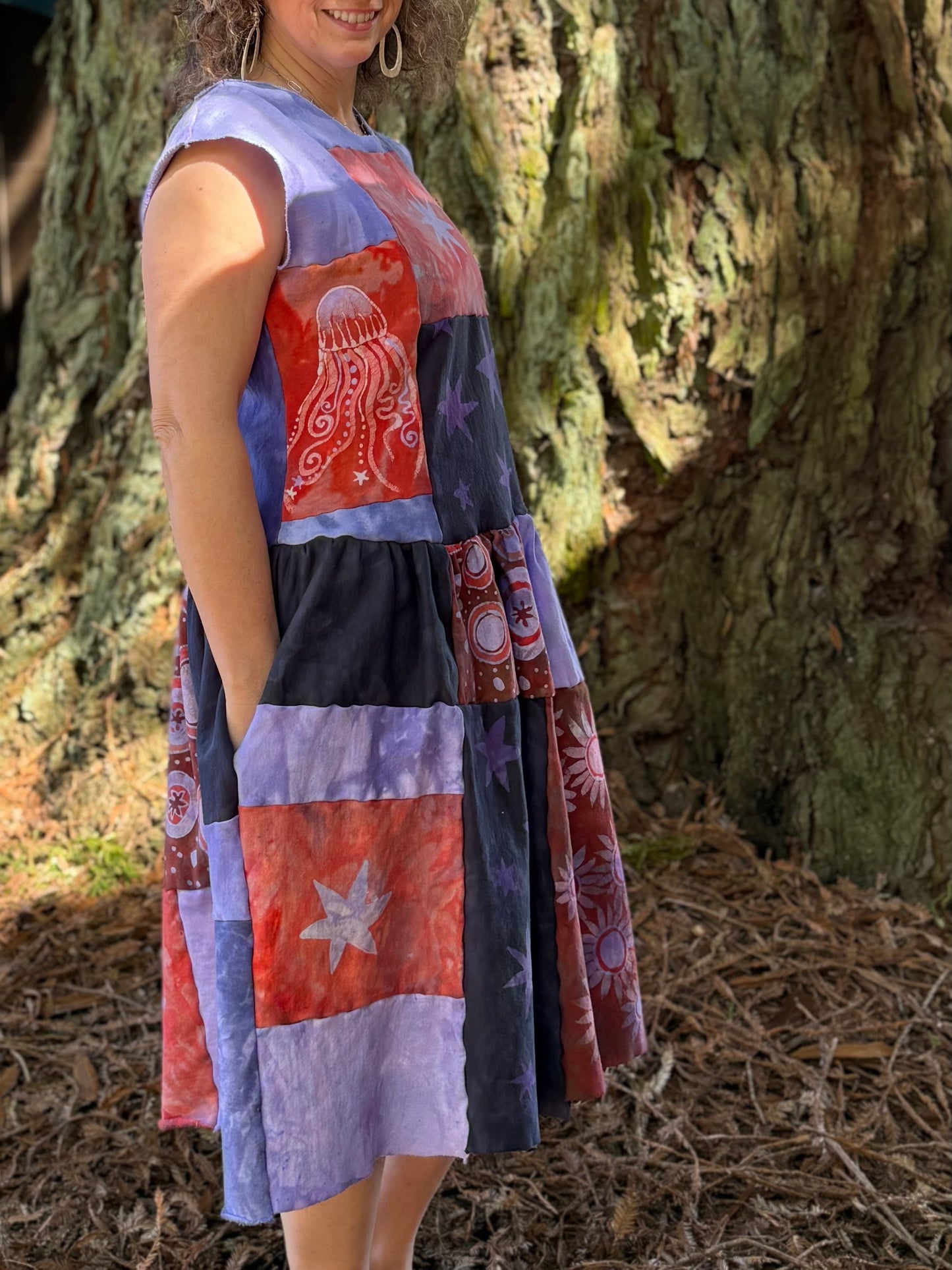 Americana Moon & Tide Dress Batikwalla by Victoria 