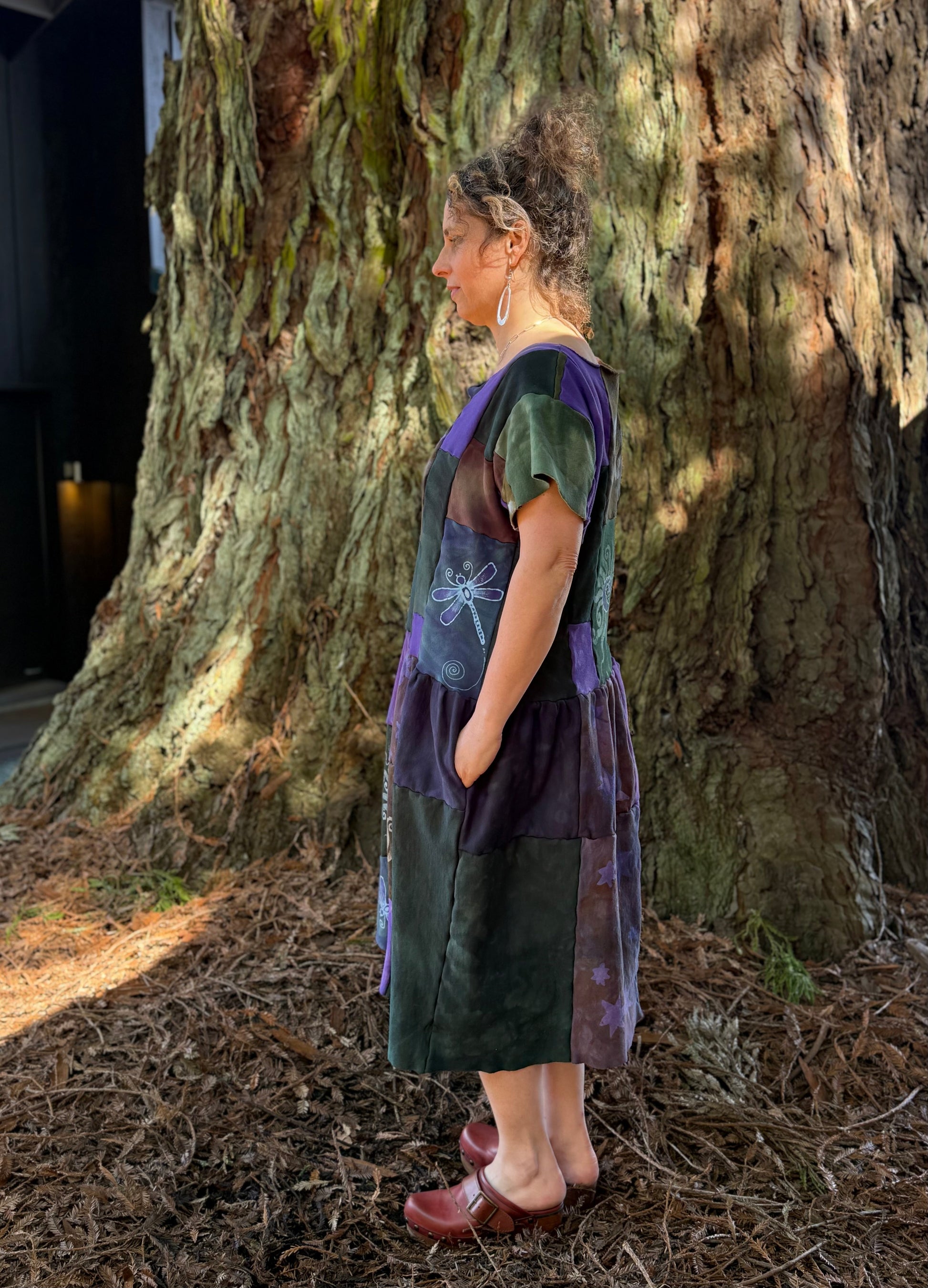 Woodland Spirit Patchwork Dress Batikwalla by Victoria 