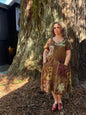 Golden Earth Moon Dress Batikwalla by Victoria 