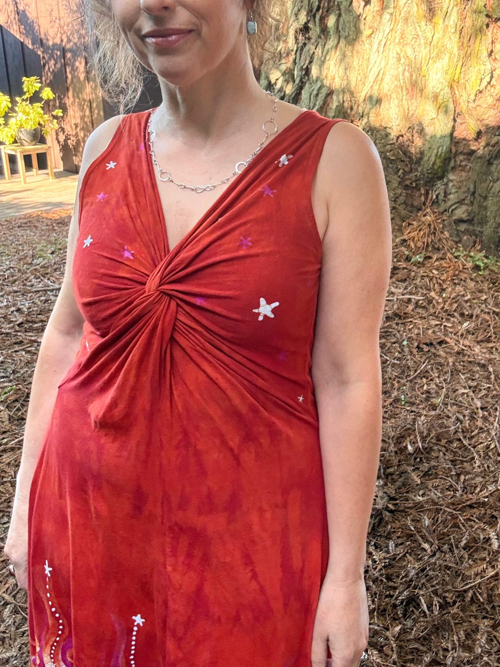 Ember Tide Batik Dress Batikwalla by Victoria 